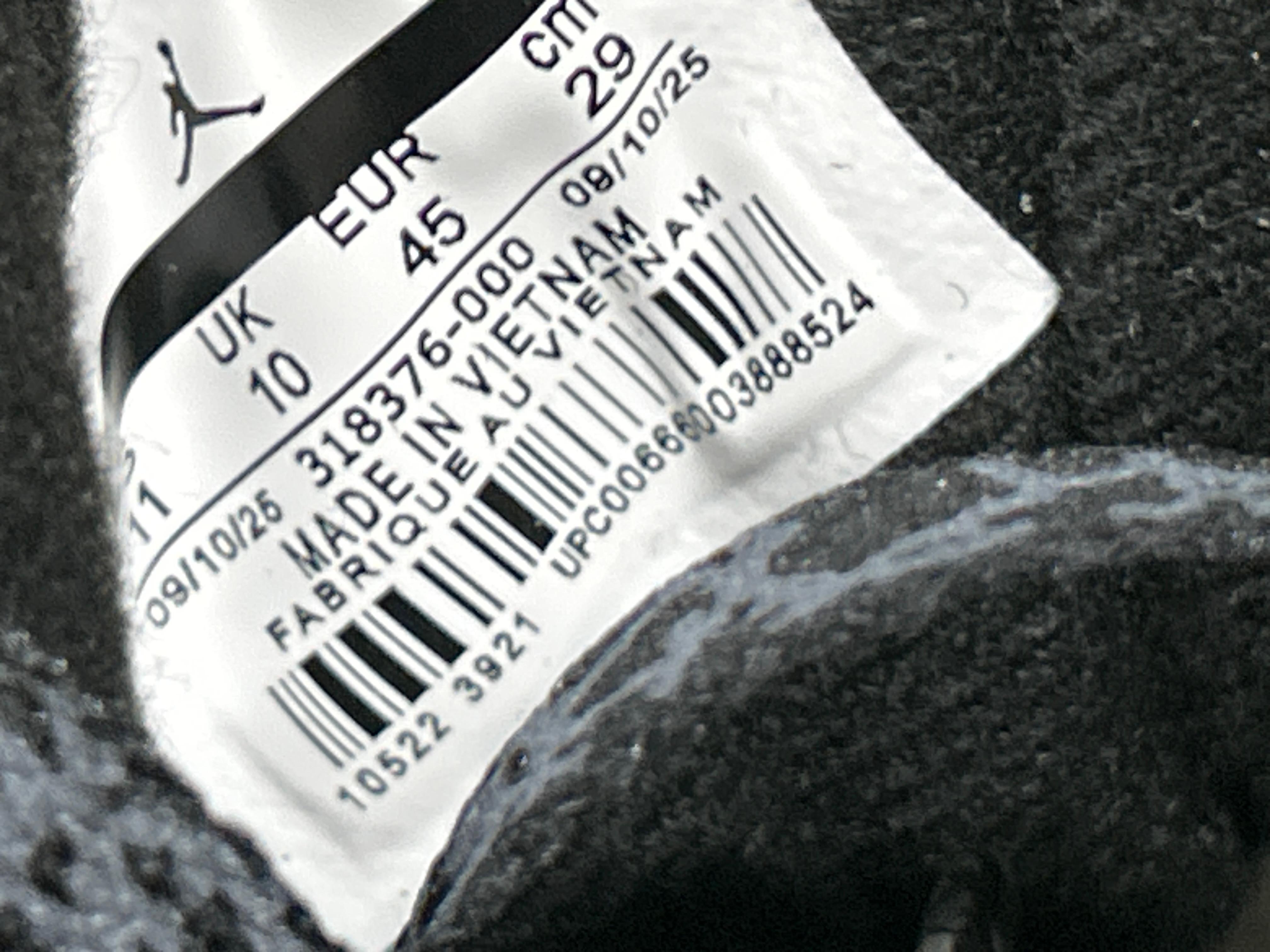 Foto QC 7 de Jordan 3 Retro Black Cat 136064-002