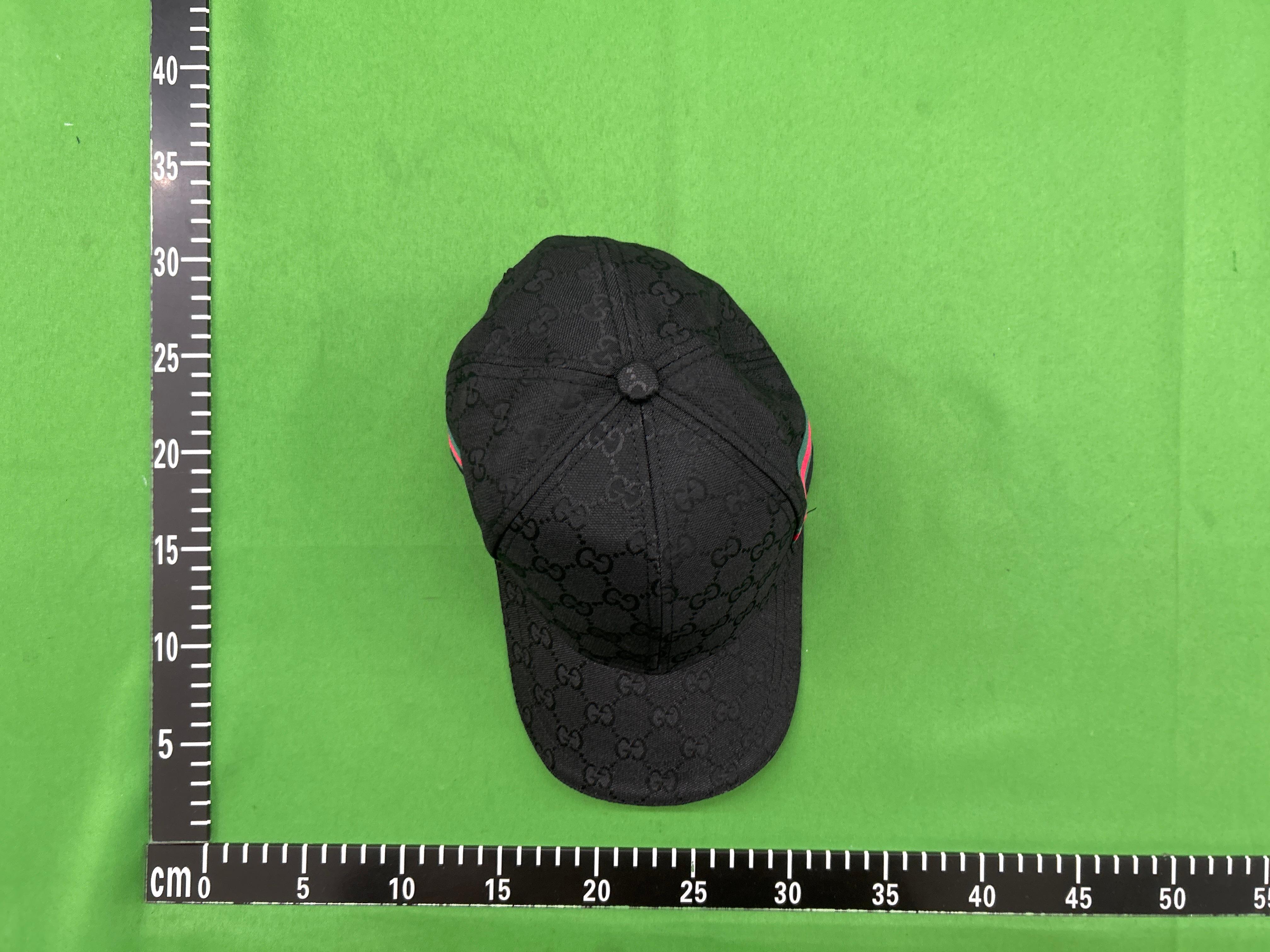 Foto QC 1 de Gucci Web Monogram Cap Grey