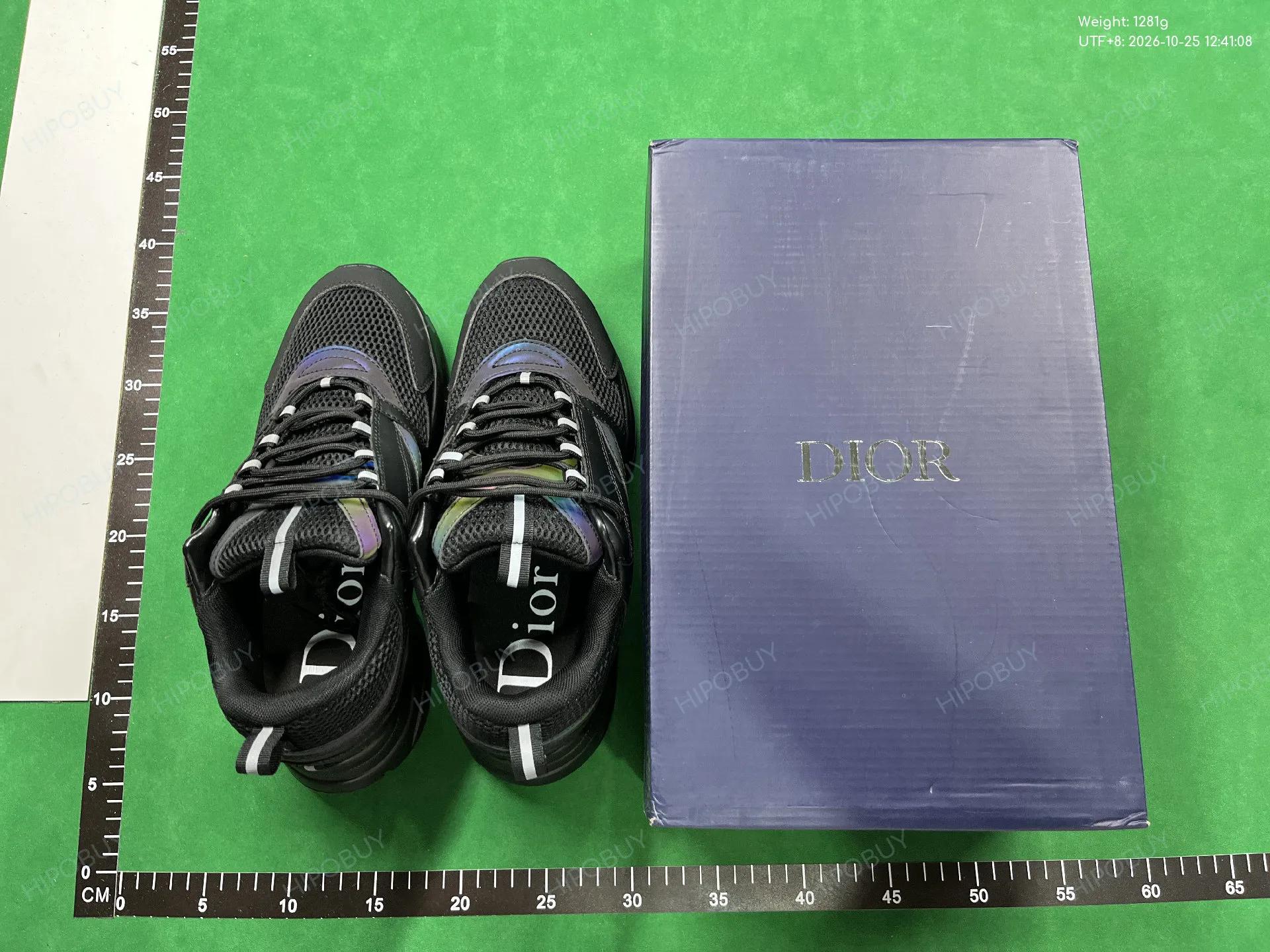Foto QC 7 de Dior B22 Low Anthracite Neon Red 3SN231ZHO_H960
