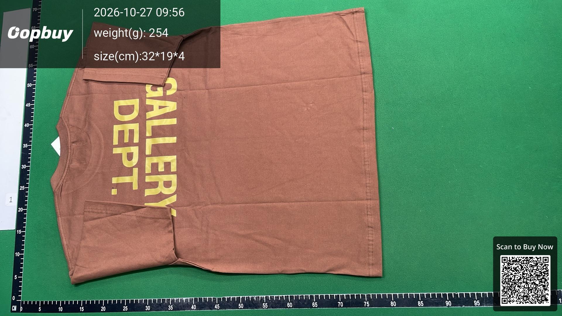 Foto QC 3 de Gallery Dept. Hollywood Logo T-shirt Black
