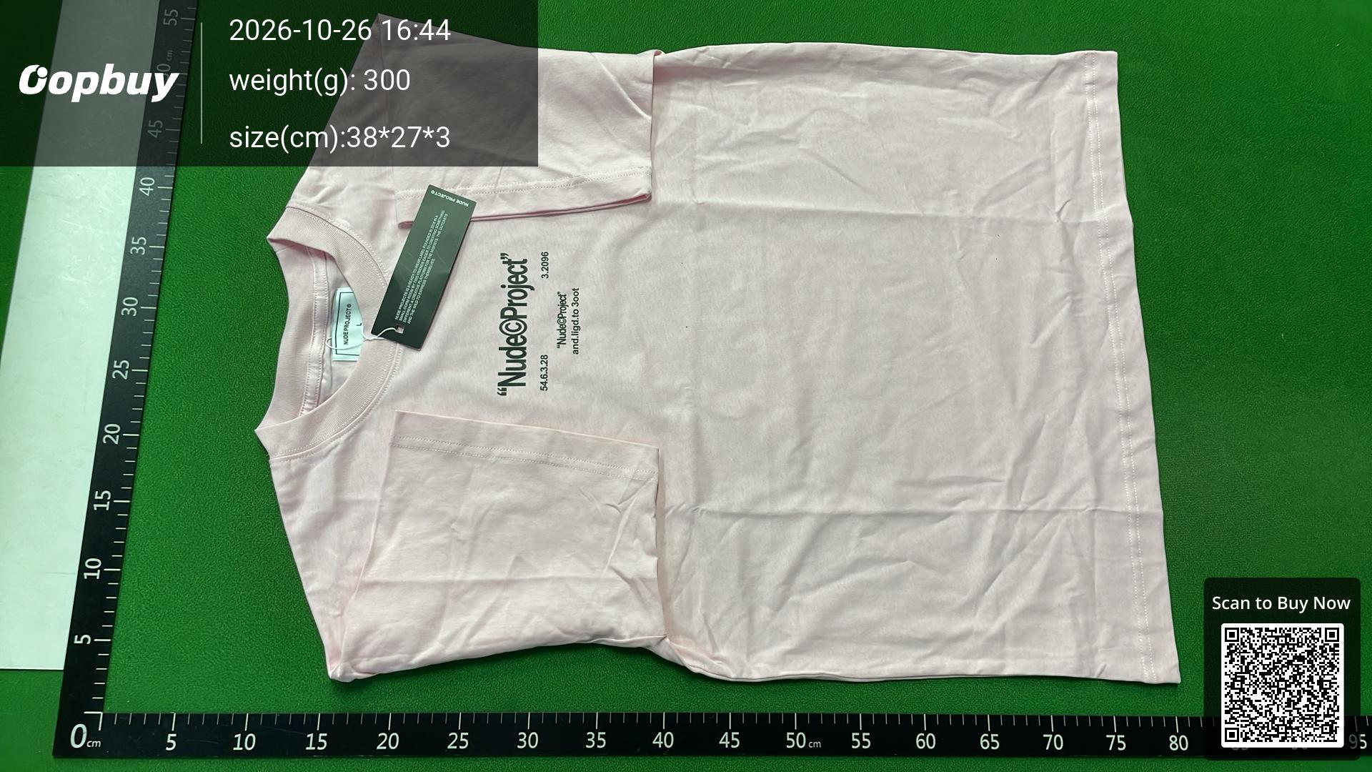 Foto QC 2 de Nude Project Globally T-shirt White