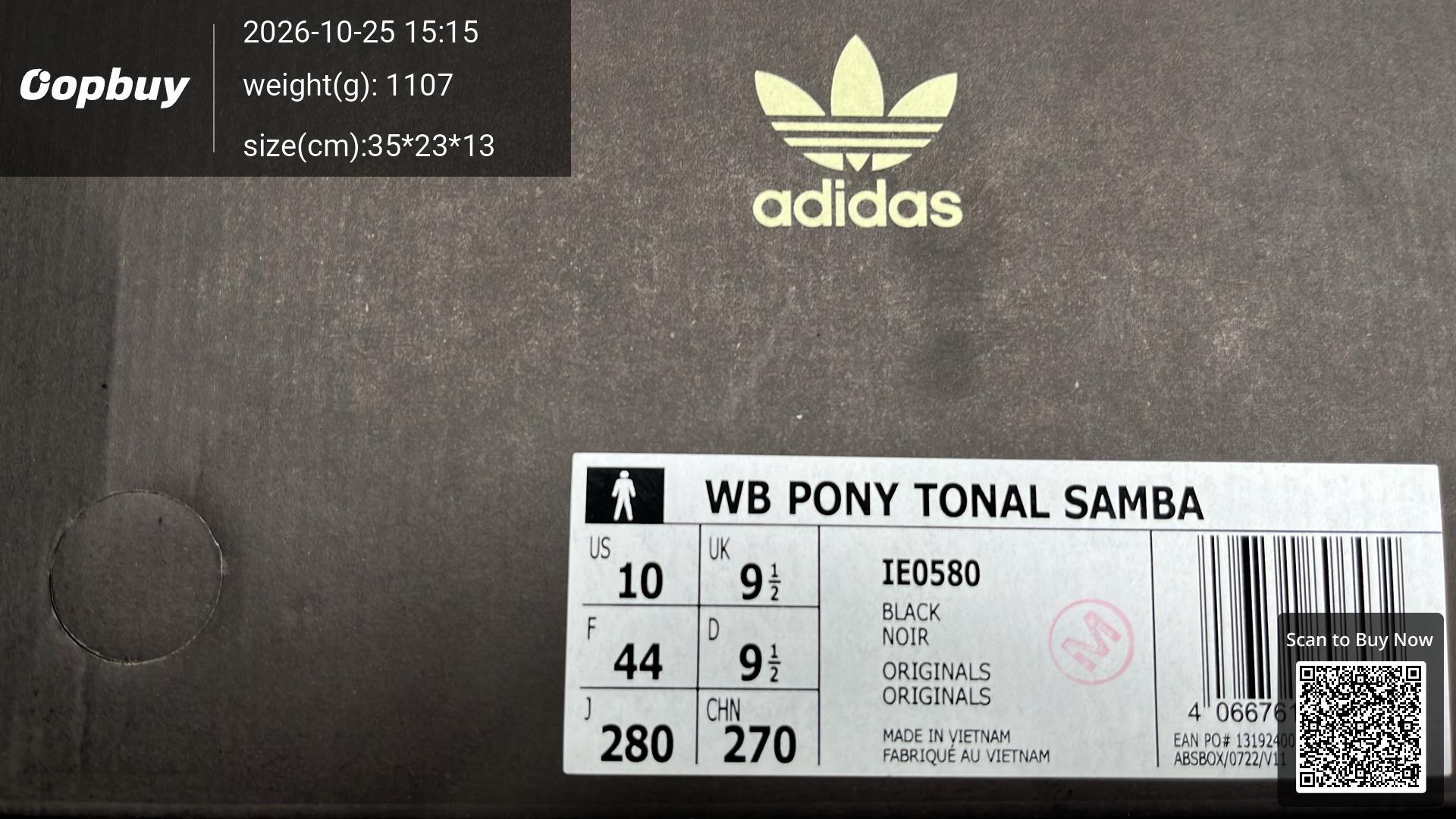 Foto QC 8 de adidas Samba OG White Black Grey B75806