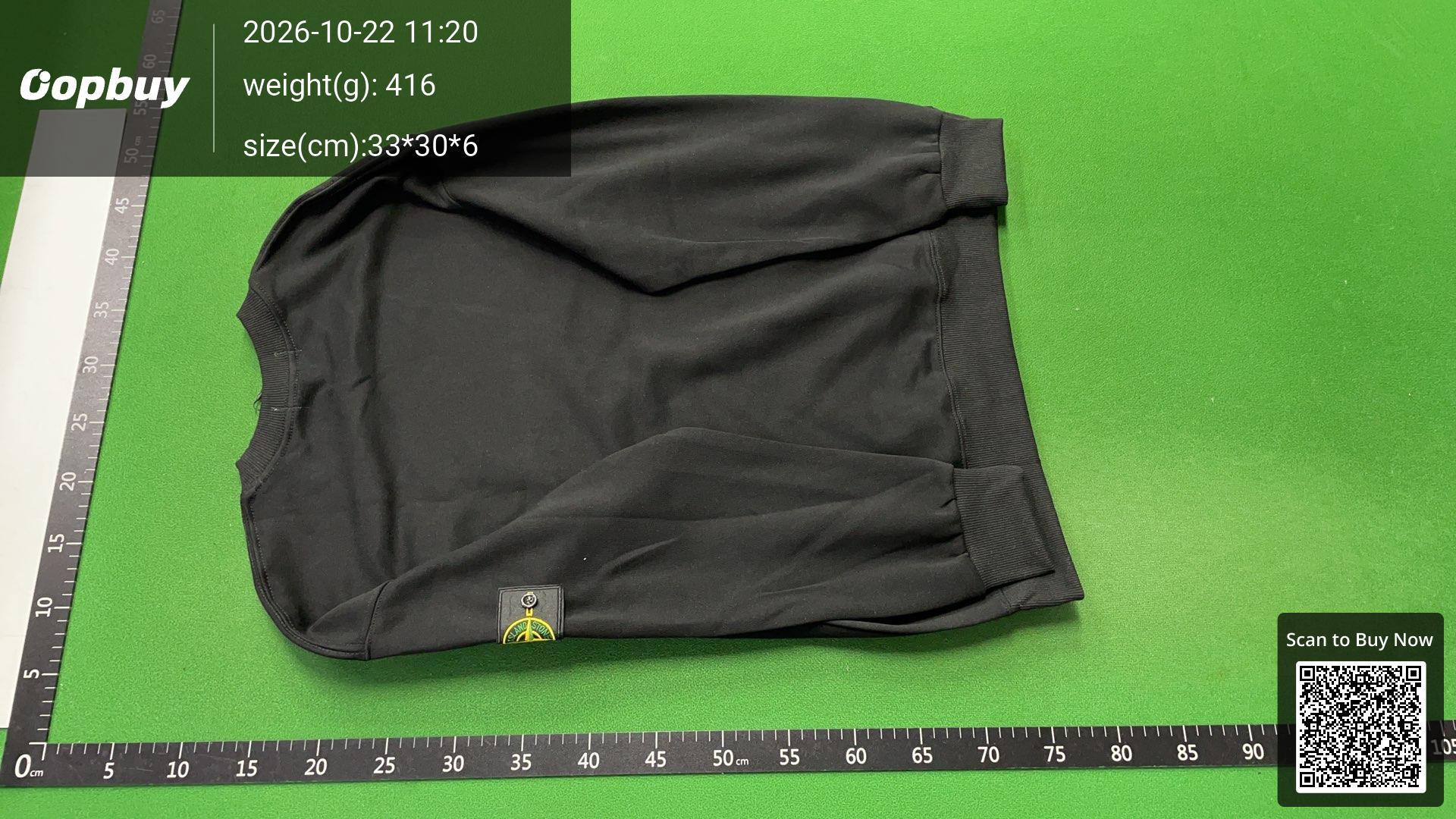 Foto QC 7 de Stone Island Crewneck Sweater Compass Badge Grey