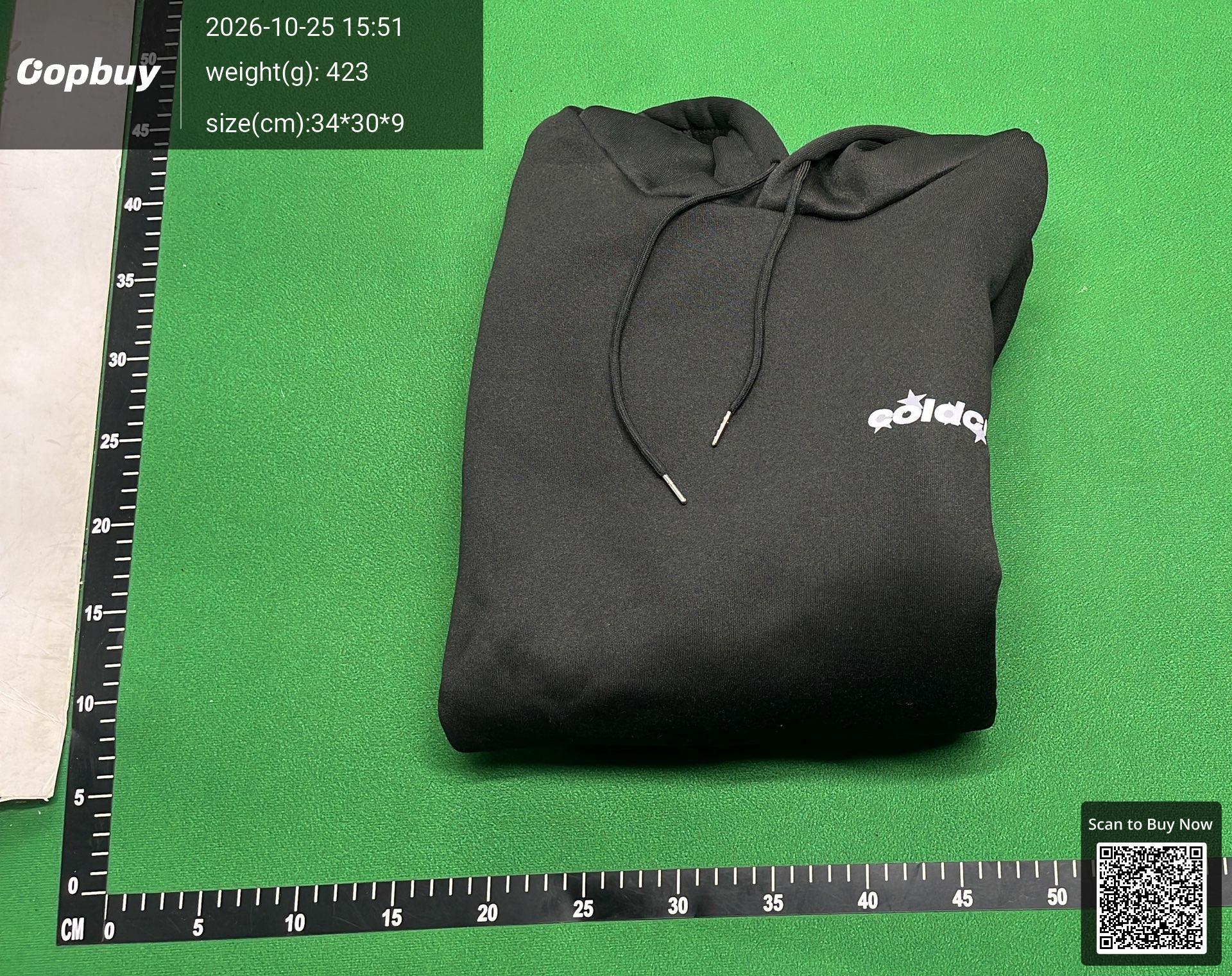 Foto QC 4 de Cold Culture Hoodie CCW Star Graphic Light Grey