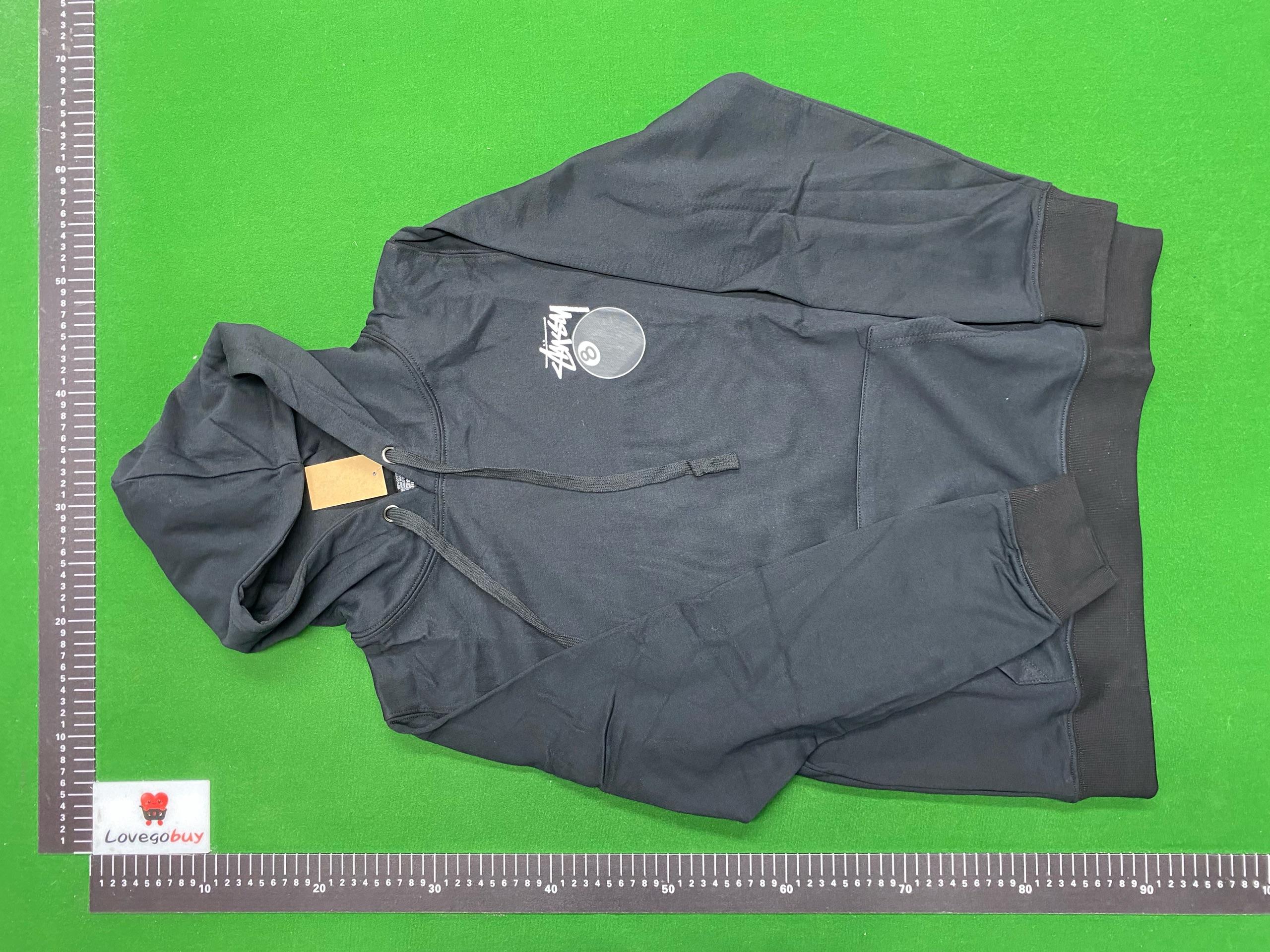 Foto QC 3 de Stussy Hoodie Basic Stock Logo Black