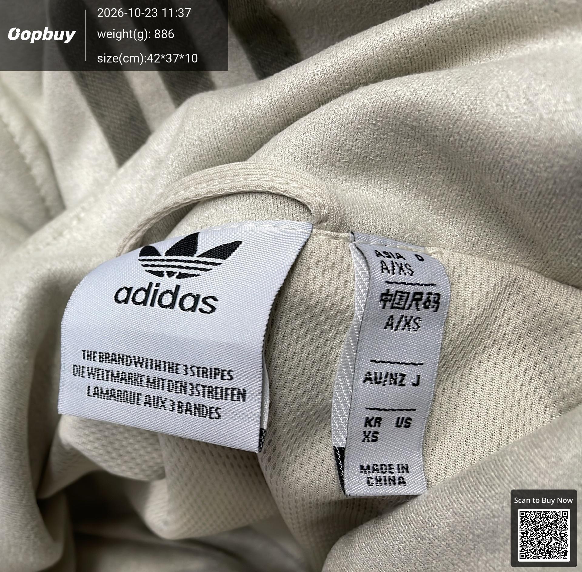 Foto QC 1 de Adidas Year of the Snake Stand Collar Jacket Frog Button Striped White