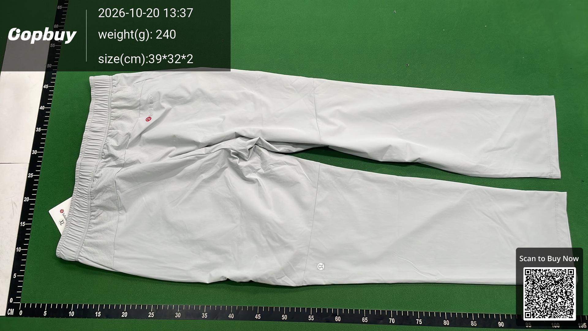 Foto QC 3 de lululemon Pants Waterproof Straight Light Grey