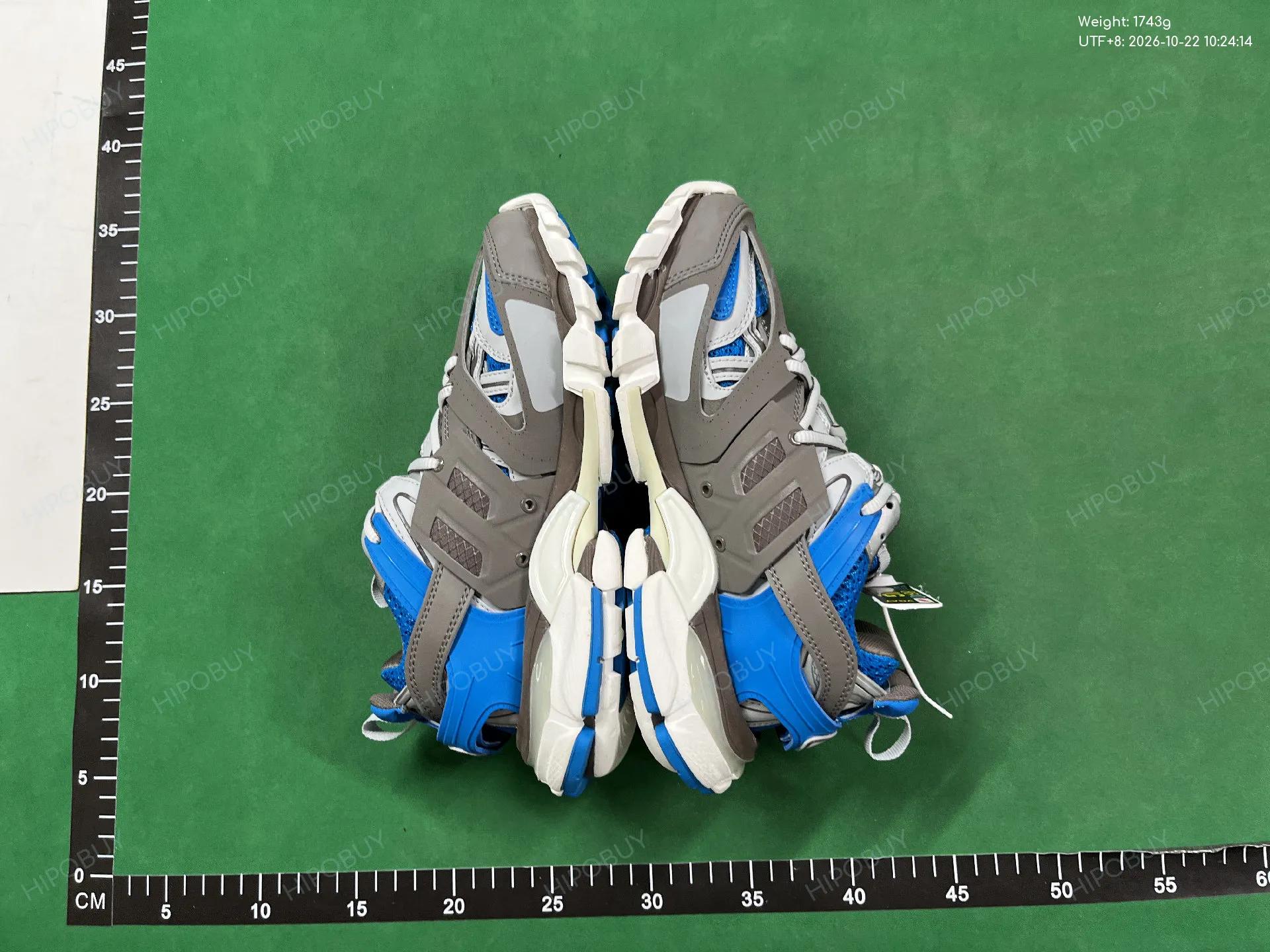 Foto QC 4 de Balenciaga Track LED Sneakers White Grey