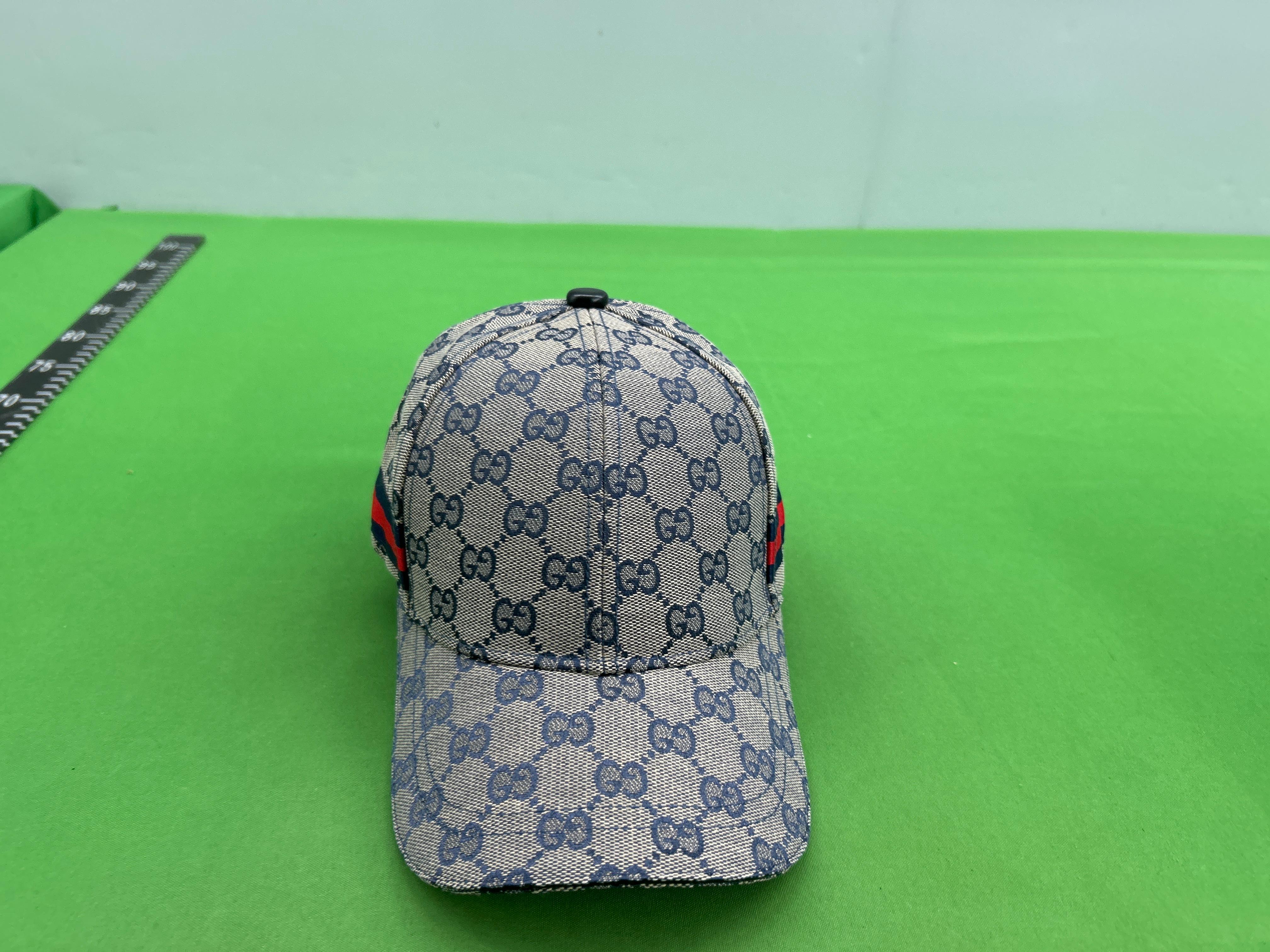 Foto QC 1 de Gucci GG Canvas Web Cap Black
