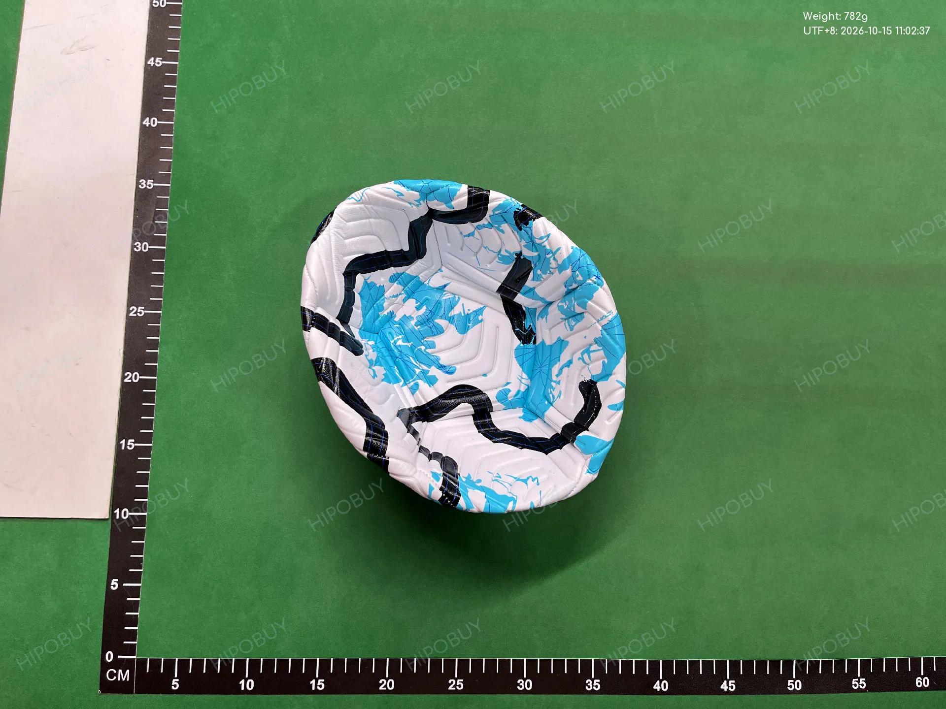 Foto QC 2 de Generic Star Pattern Soccer Ball Size 5 White/Blue/Black