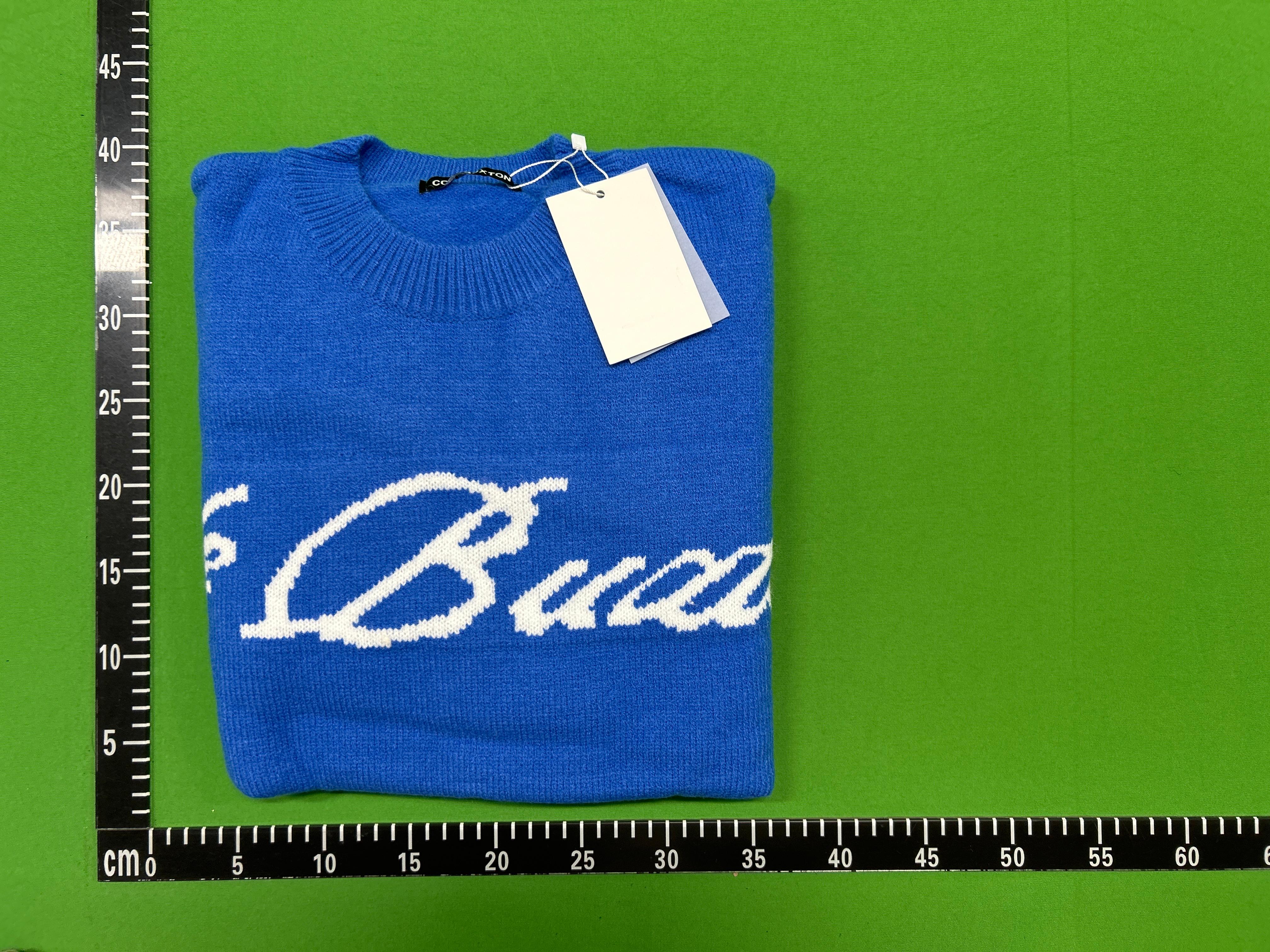 Foto QC 2 de Cole Buxton Crewneck Sweater CB Logo White