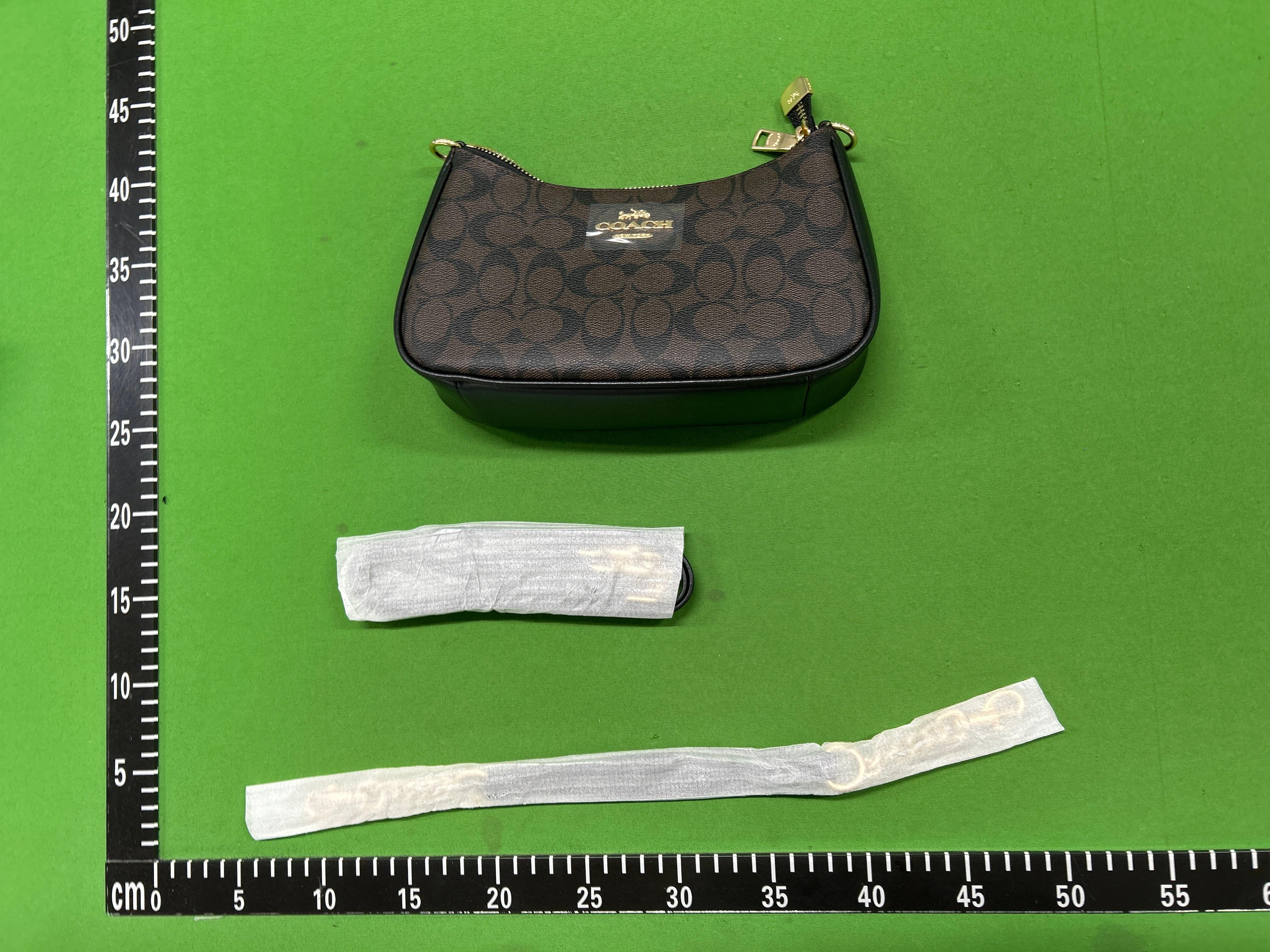 Foto QC 3 de Coach Teri 25 Signature Chambray