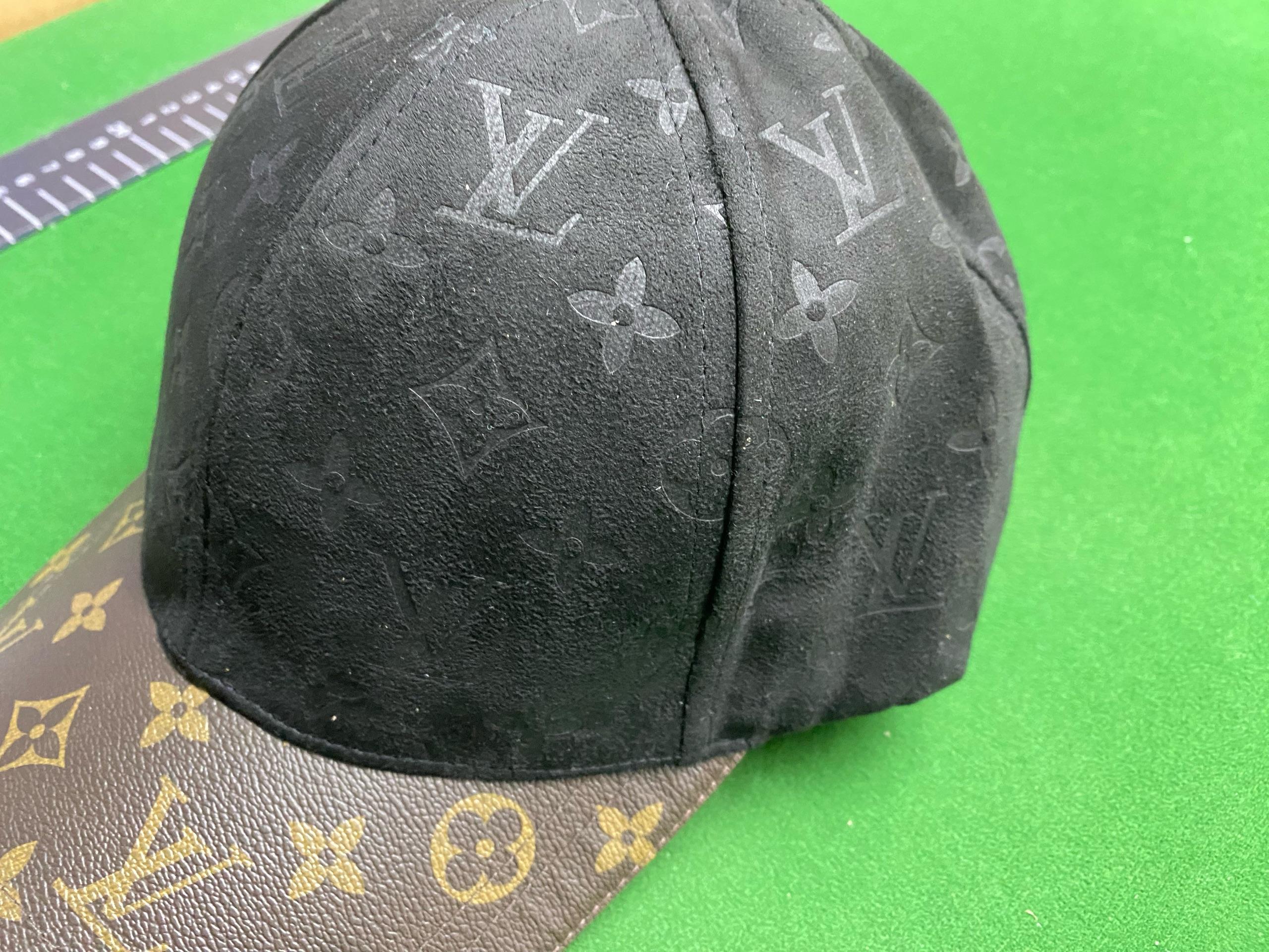Foto QC 2 de Louis Vuitton Monogram Baseball Cap Black Brown