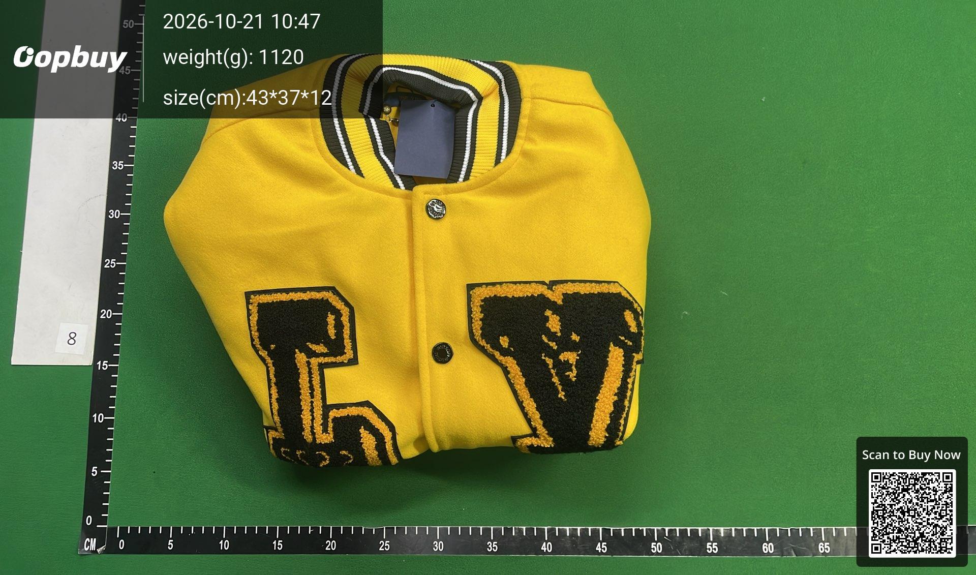 Foto QC 8 de Amiri Varsity Jacket Bones Black White
