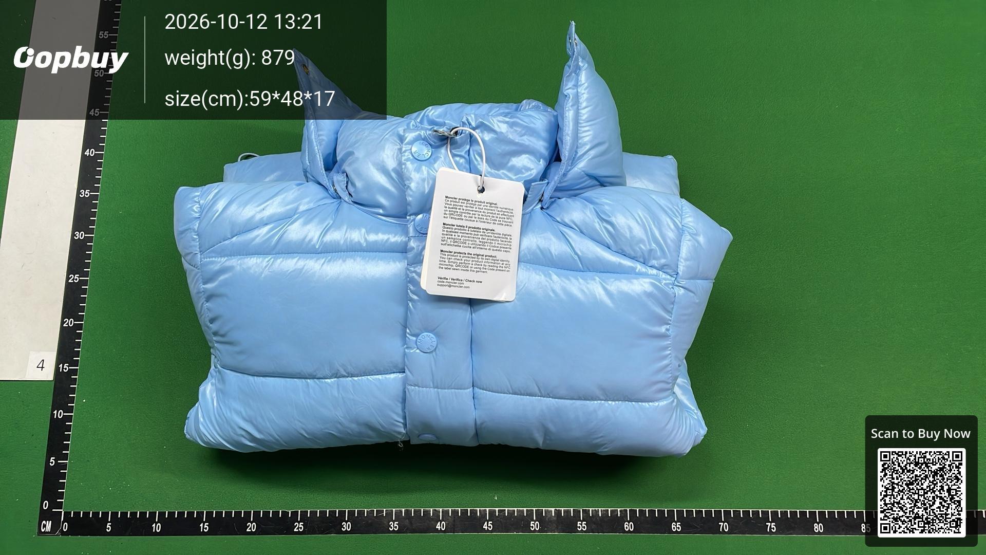 Foto QC 2 de Moncler Maya Puffer Jacket Down Red