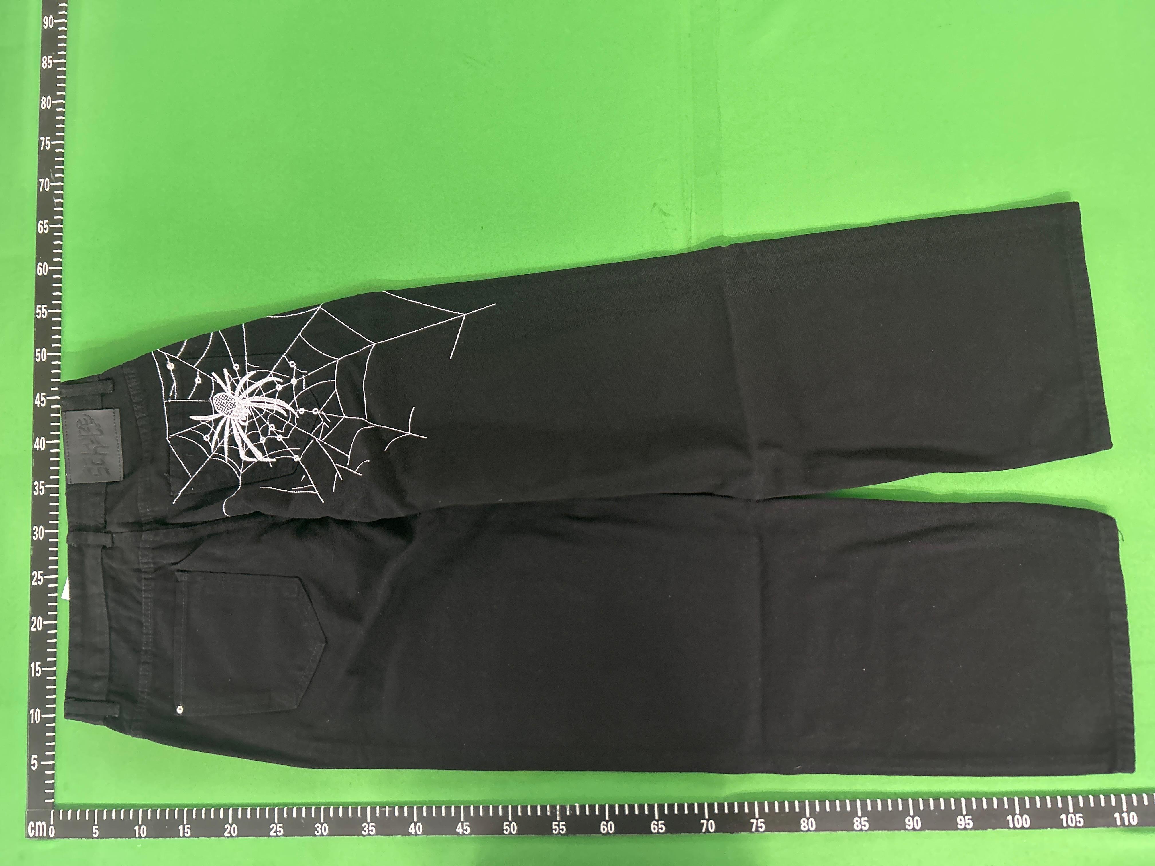 Foto QC 3 de Derschutze Blossom V2 Denim Shorts Embroidered Black