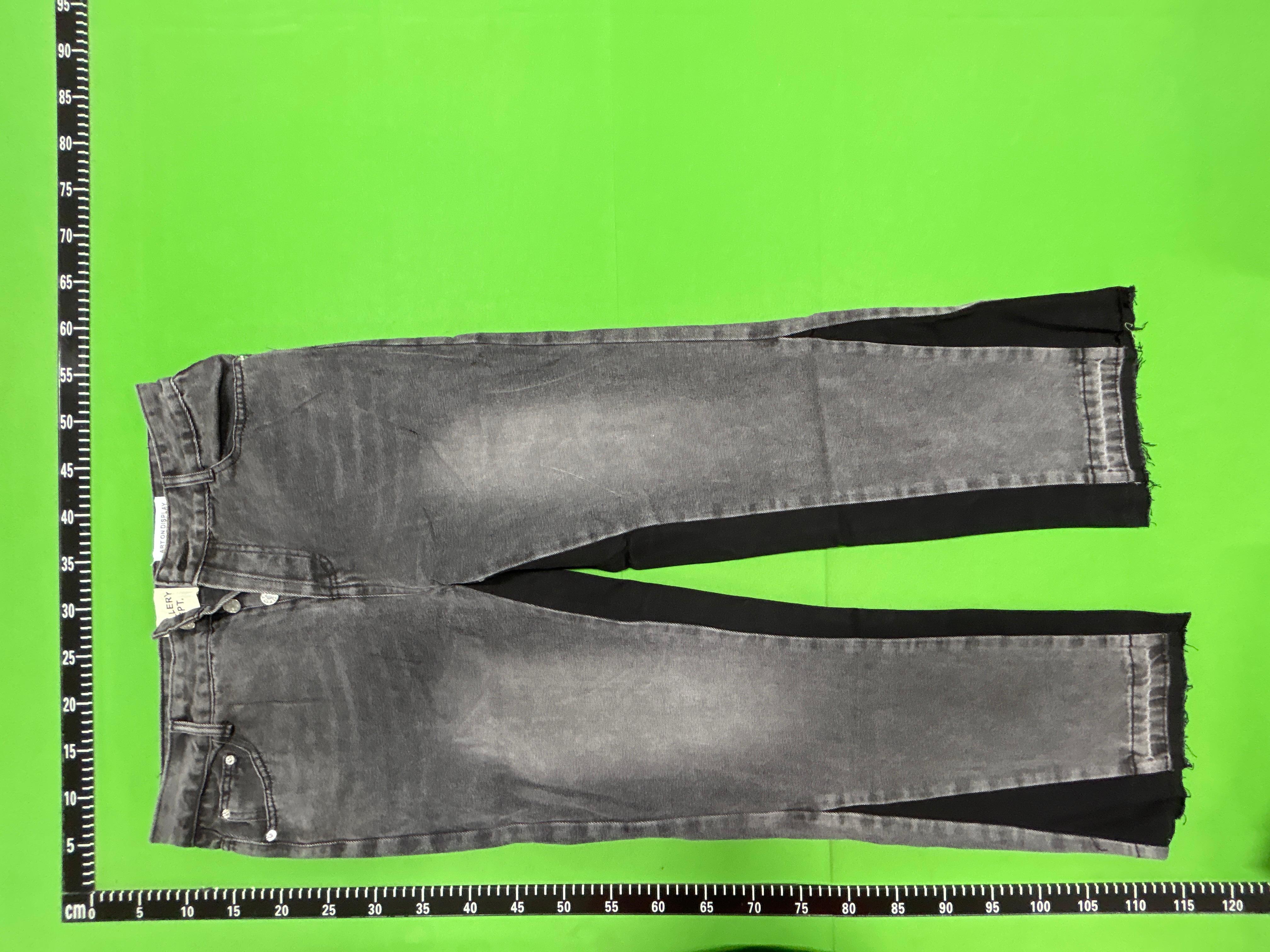 Foto QC 6 de Gallery Dept Jeans Flared Distressed Patchwork Blue