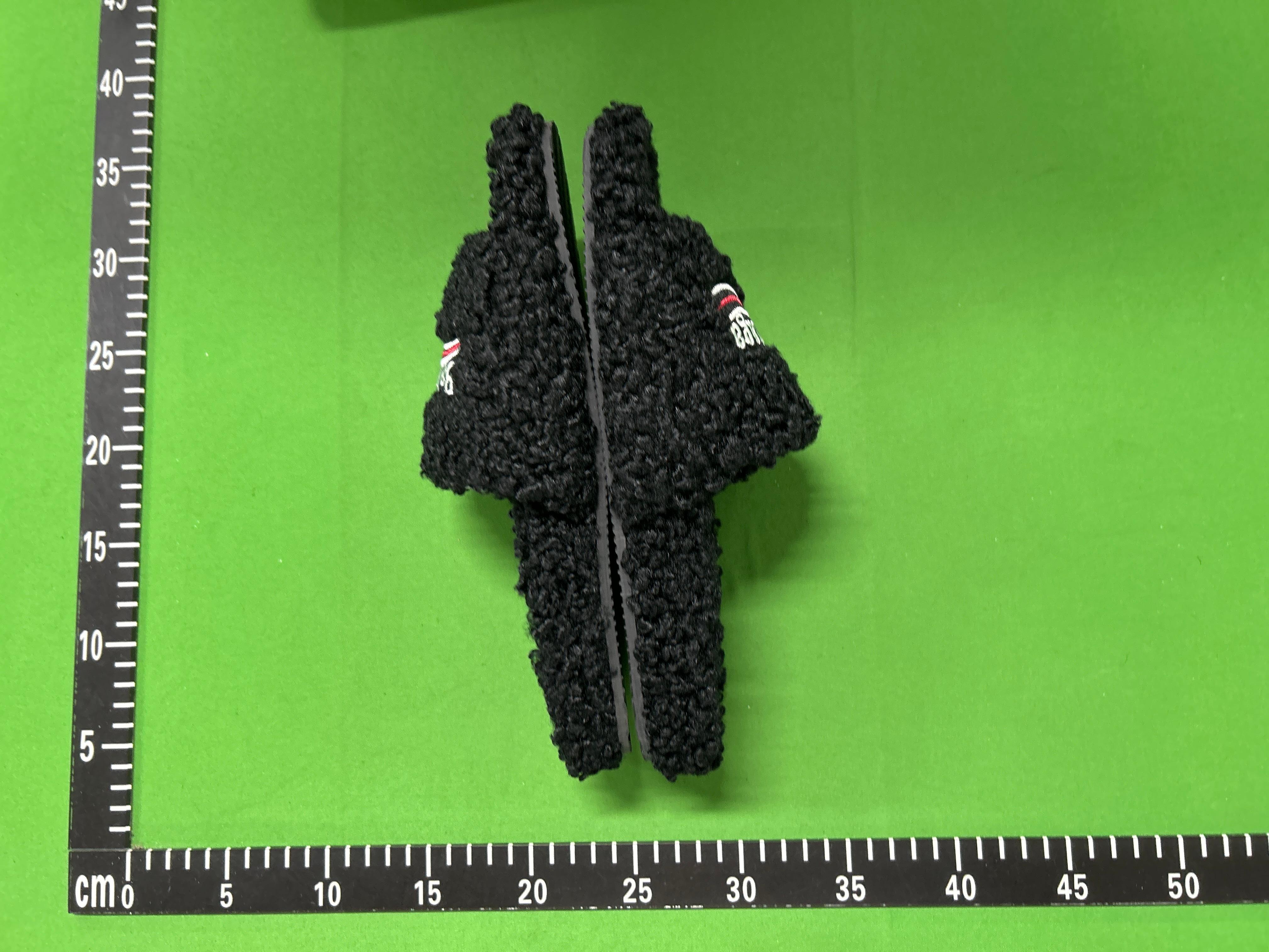 Foto QC 4 de Balenciaga Pool Slide Furry Leopard