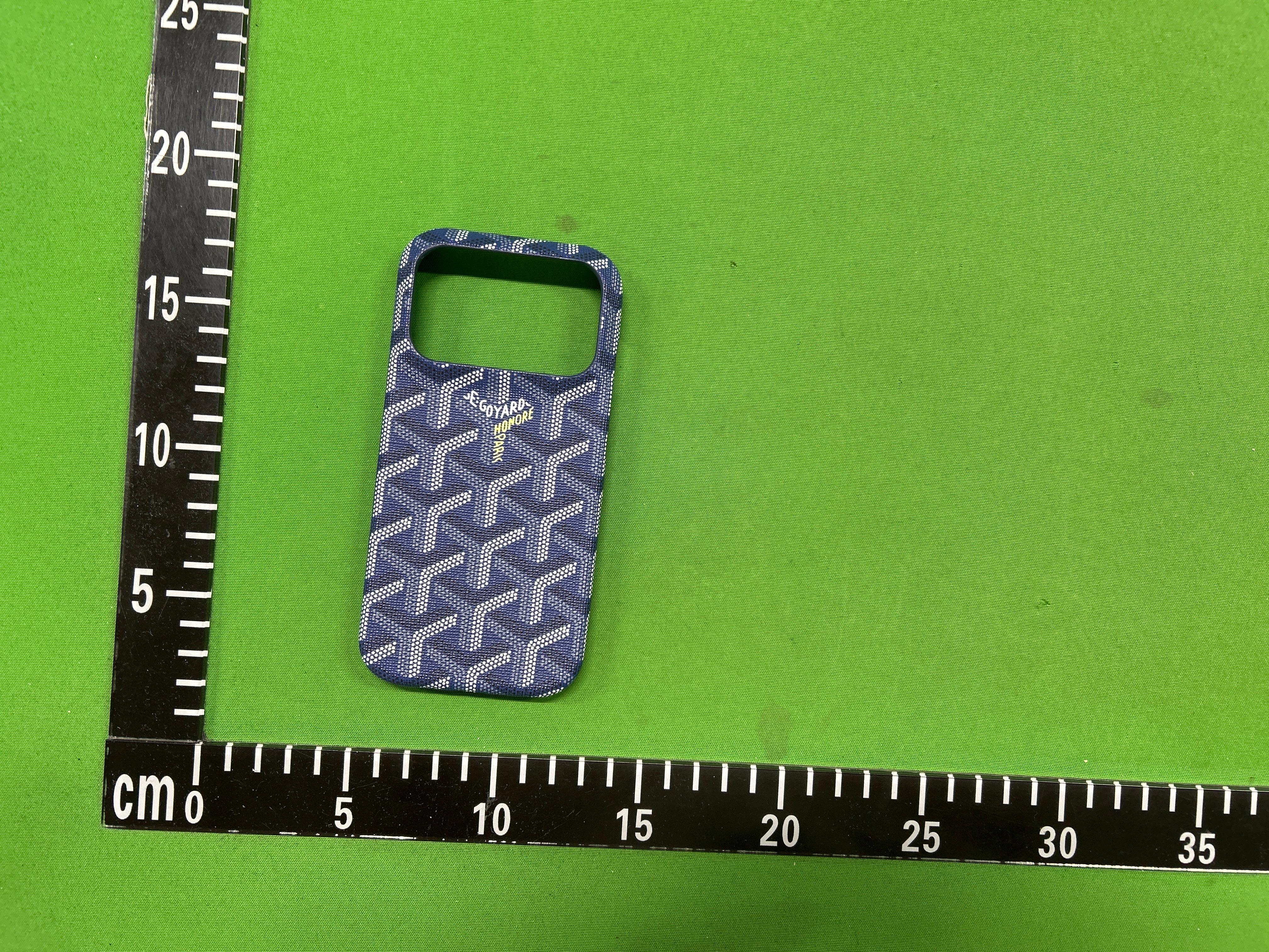 Foto QC 6 de Goyard Goyardine Canvas Case for iPhone X Yellow