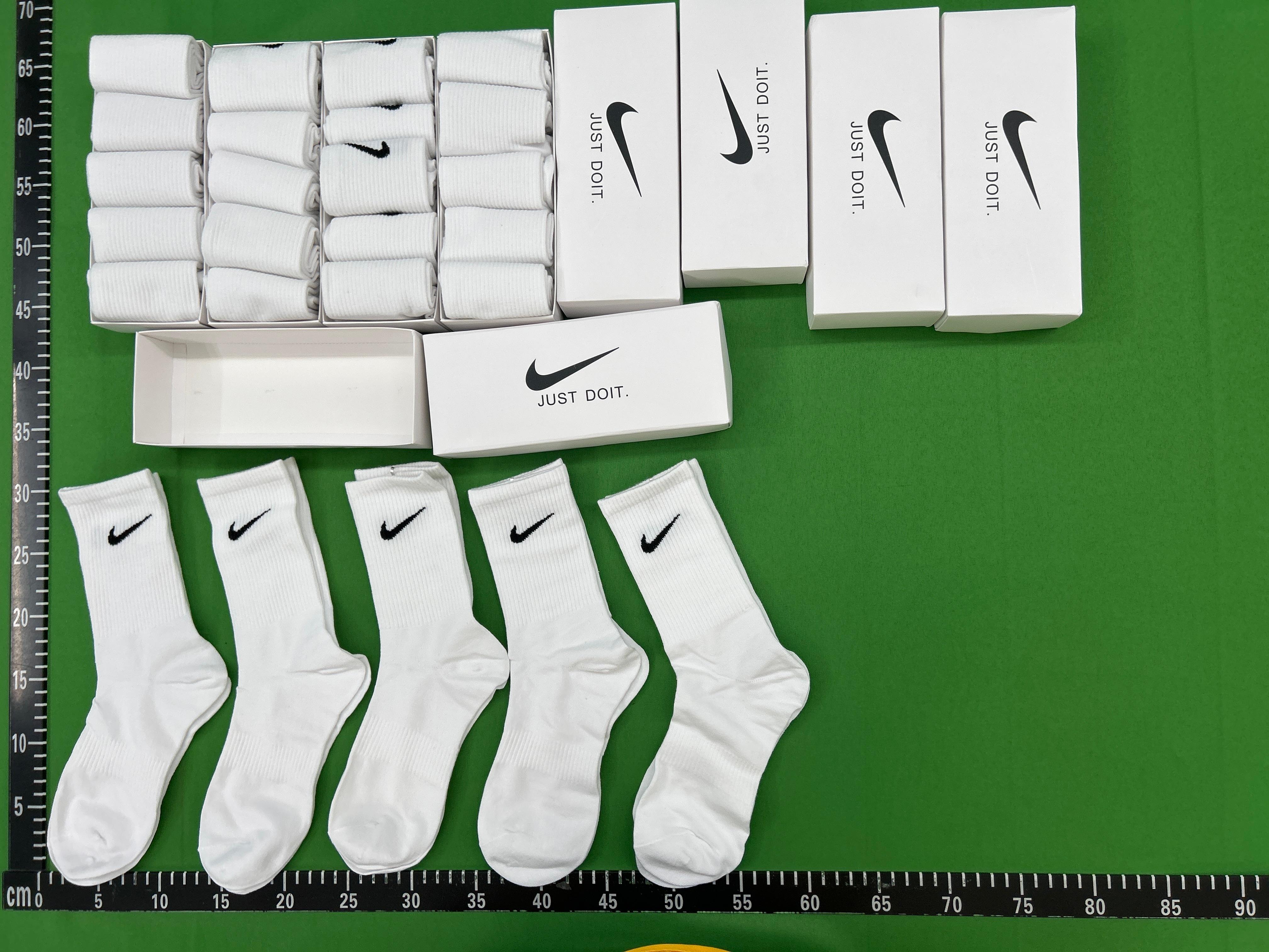 Foto QC 1 de Nike Everyday Crew Socks White Black