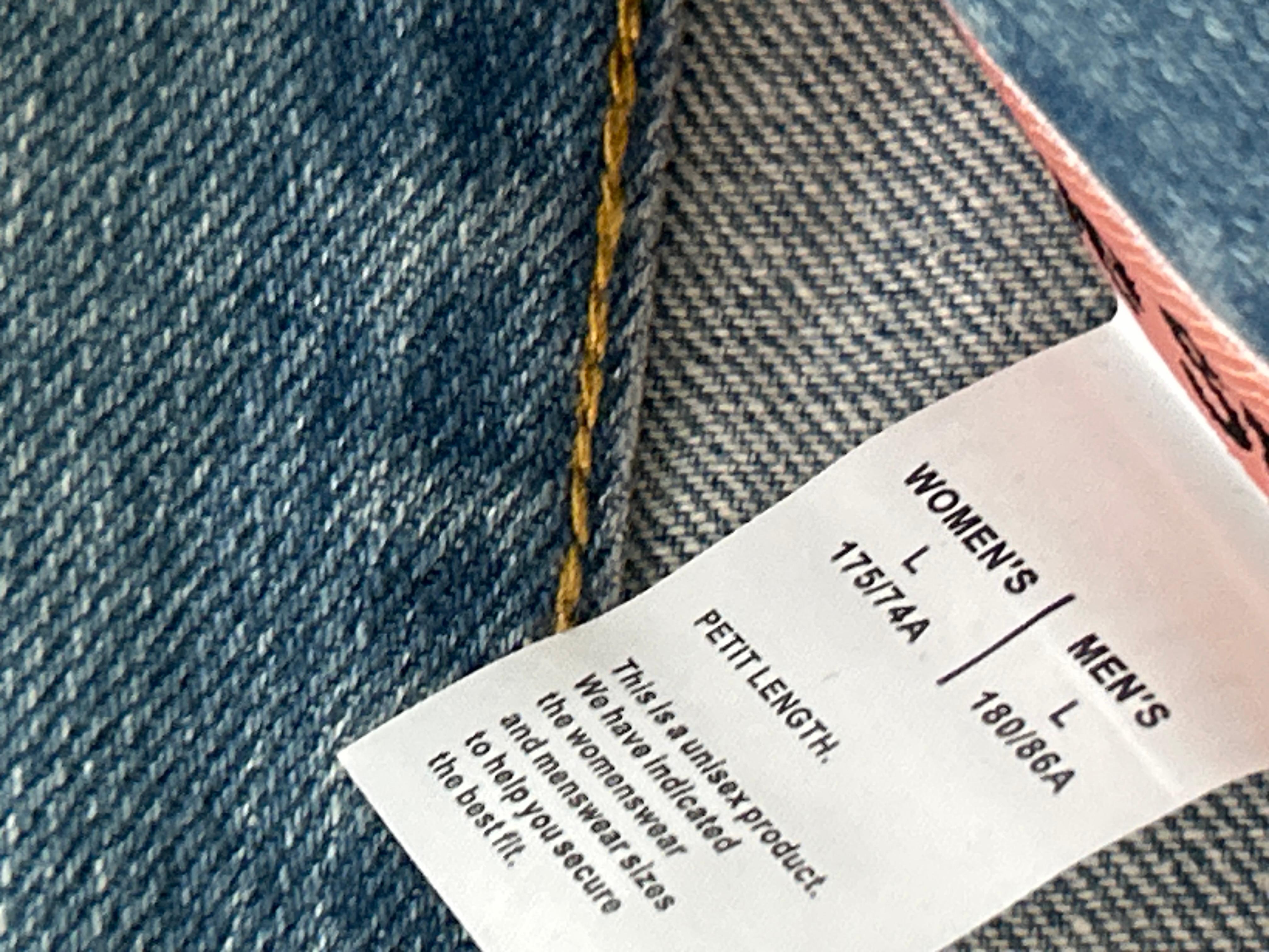 Foto QC 8 de Acne Studios Loose Low-Rise Wide-Leg Distressed Jeans