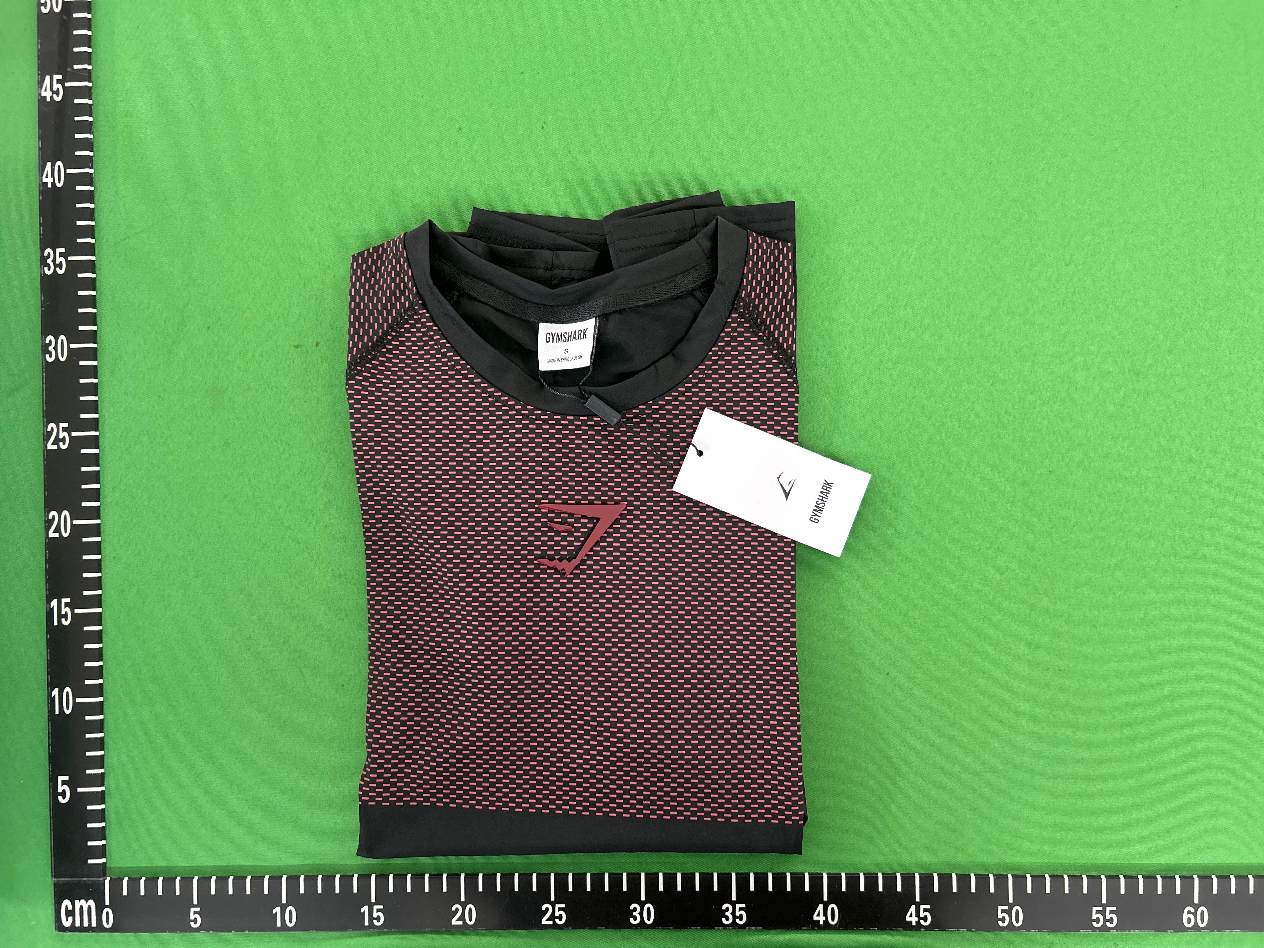 Foto QC 5 de Gymshark Seamless Short Sleeve T-shirt Black Grey