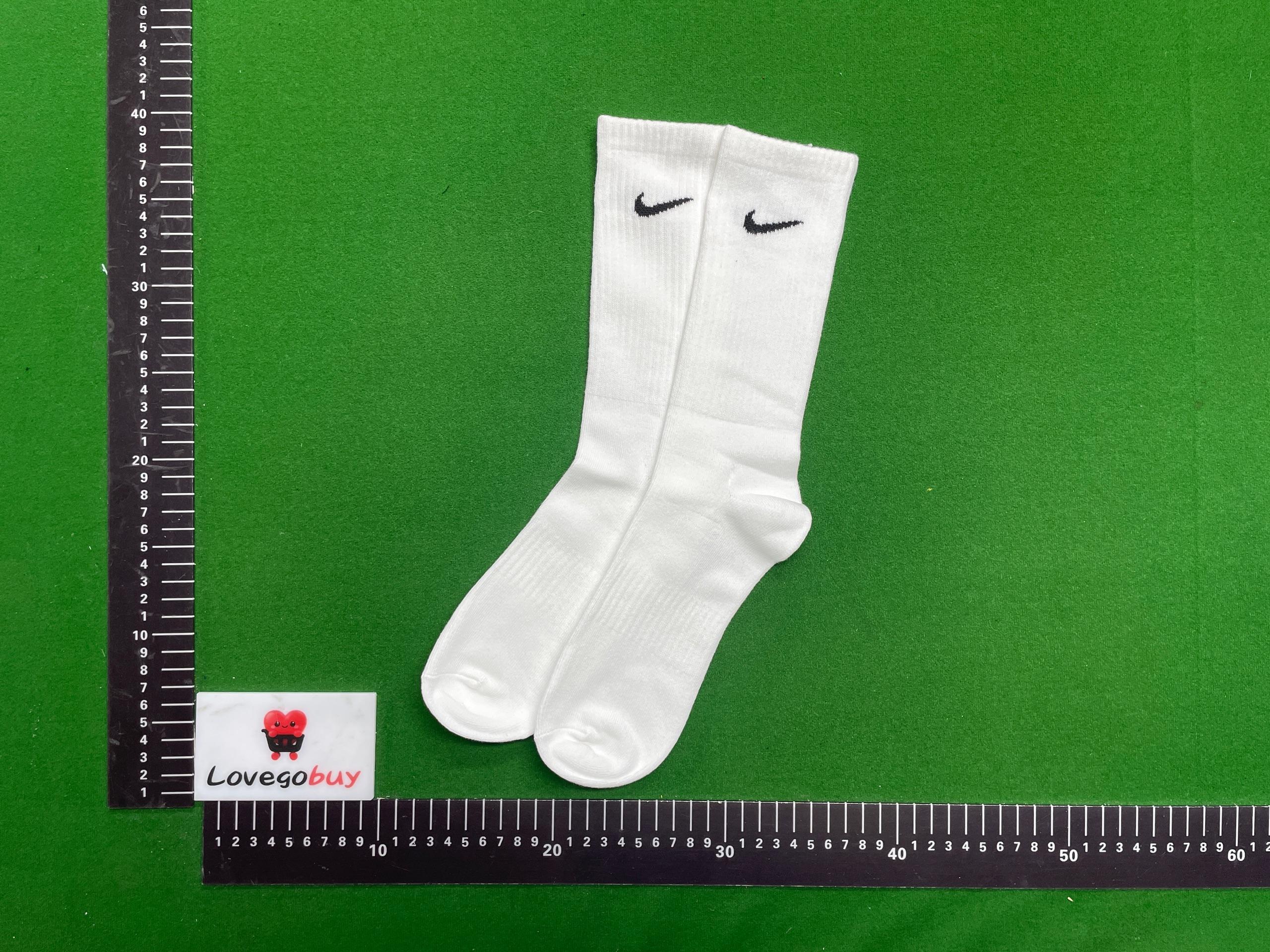 Foto QC 7 de Nike Everyday Cushioned Crew Socks White Black