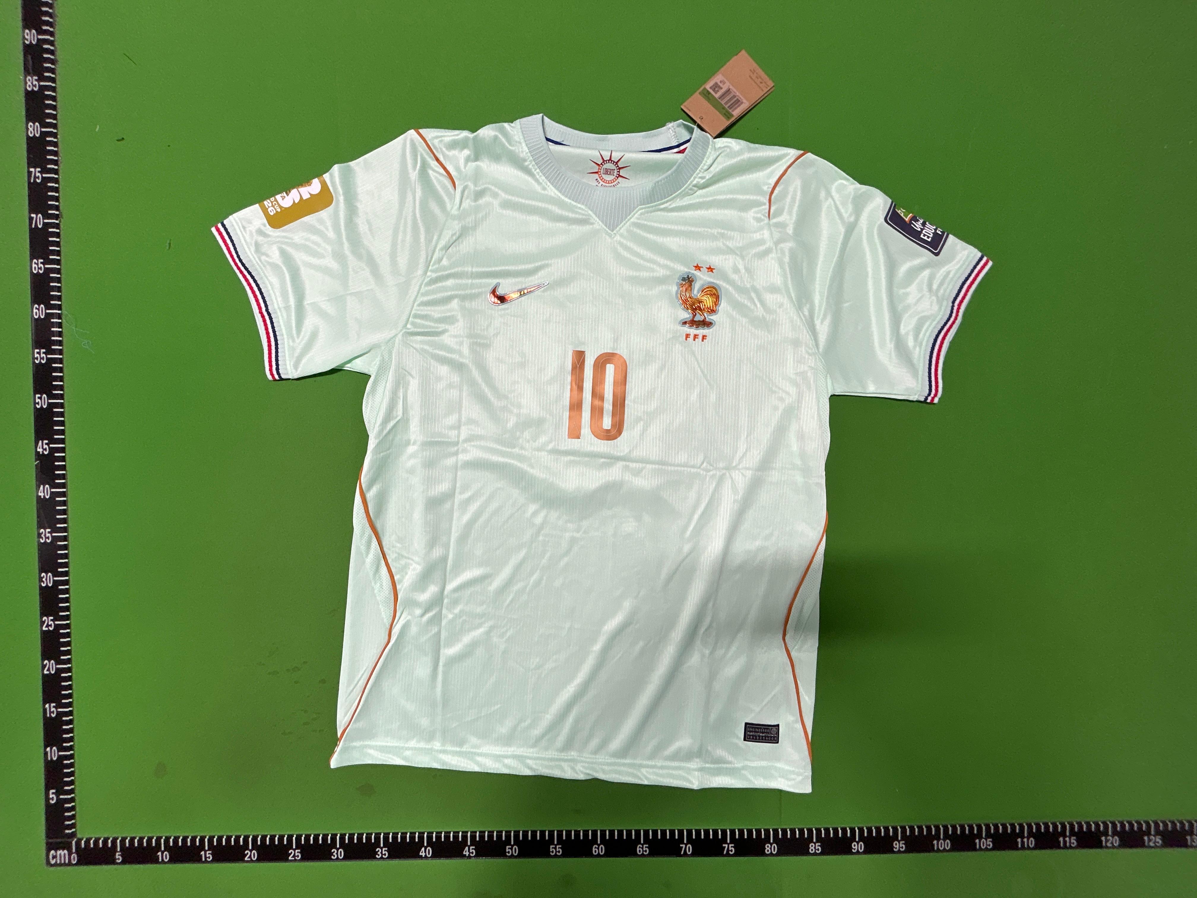 Foto QC 3 de Nike x France National Team 2026 Home Akliouche 25 Jersey Blue