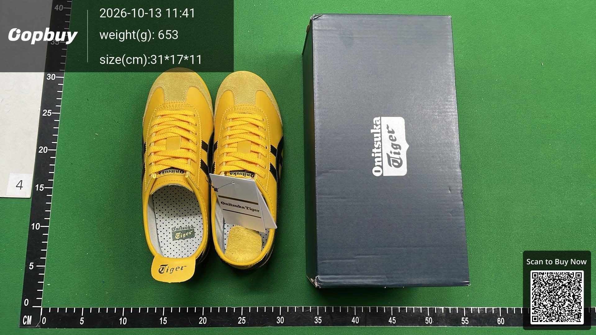 Foto QC 7 de Onitsuka Tiger Mexico 66 Low Black White 1183C102-001