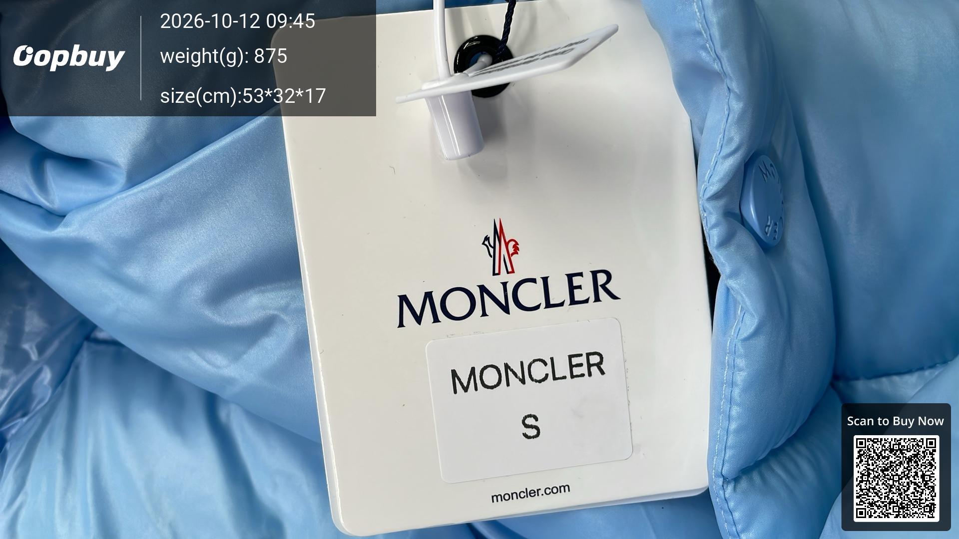 Foto QC 3 de Moncler Maya Puffer Jacket Down Red