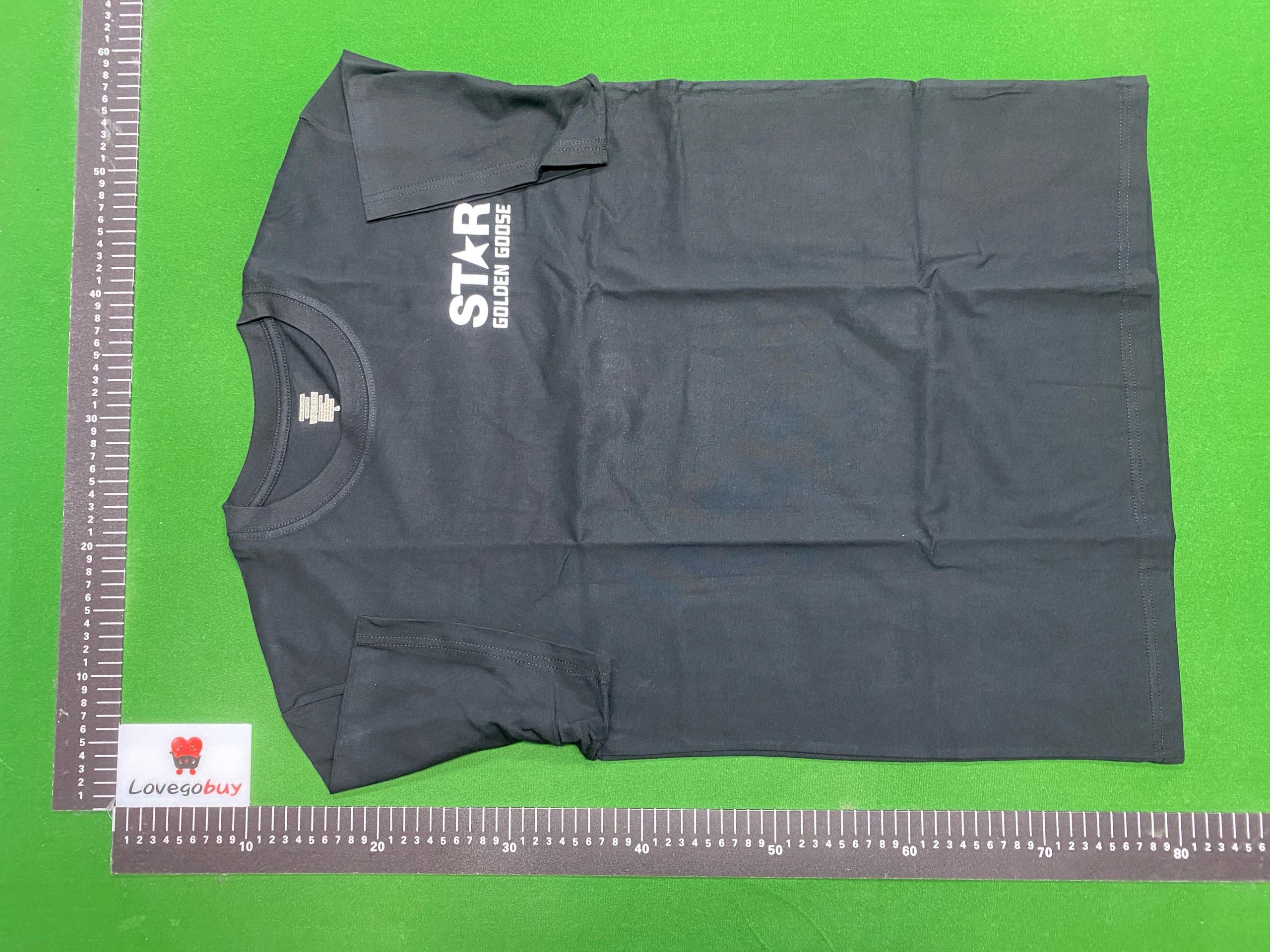 Foto QC 1 de Golden Goose Star Collection Big Star Back T-Shirt Black