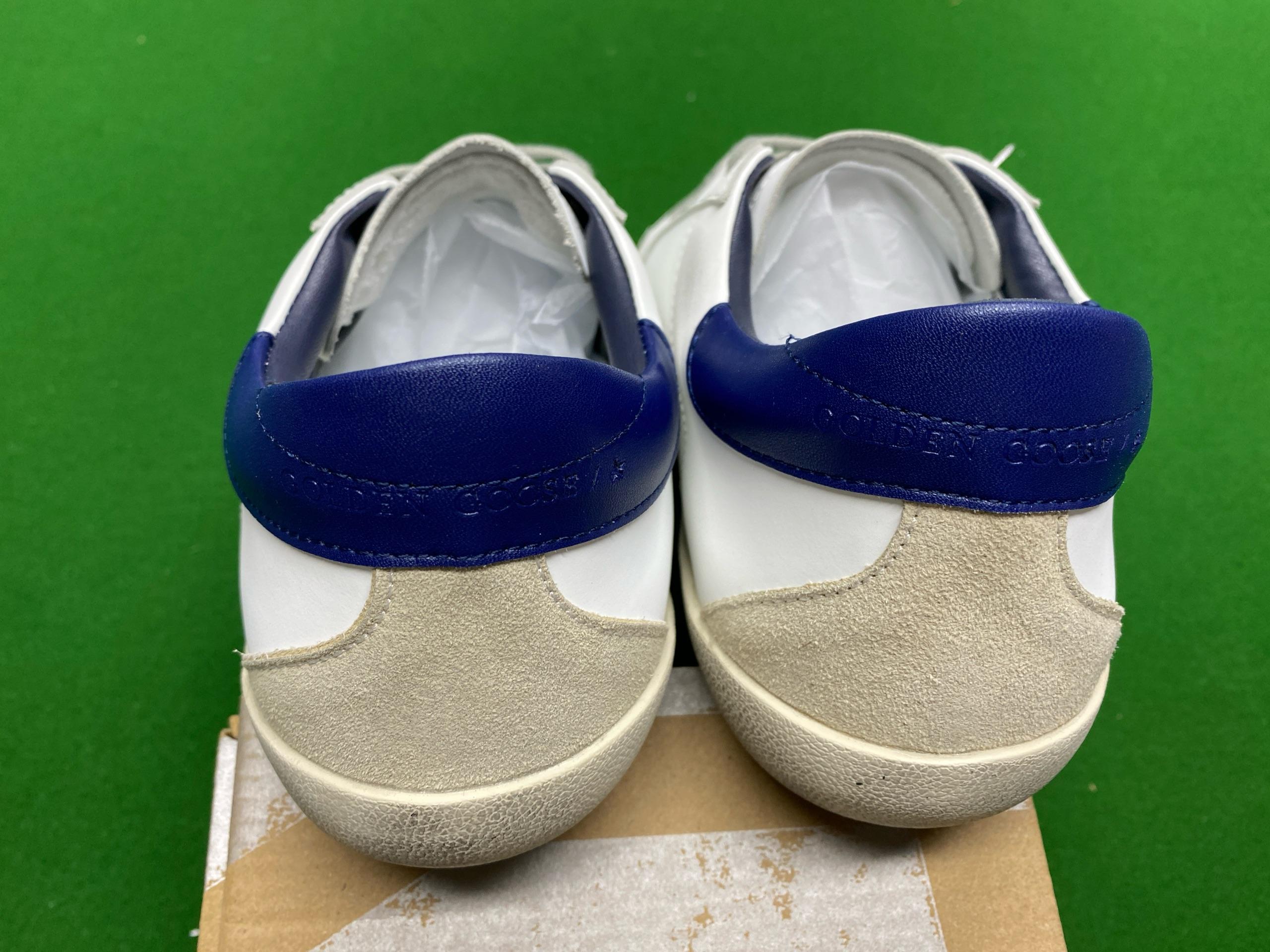 Foto QC 3 de Golden Goose Superstar Low White Gold Glitter Star Black Glitter Heel