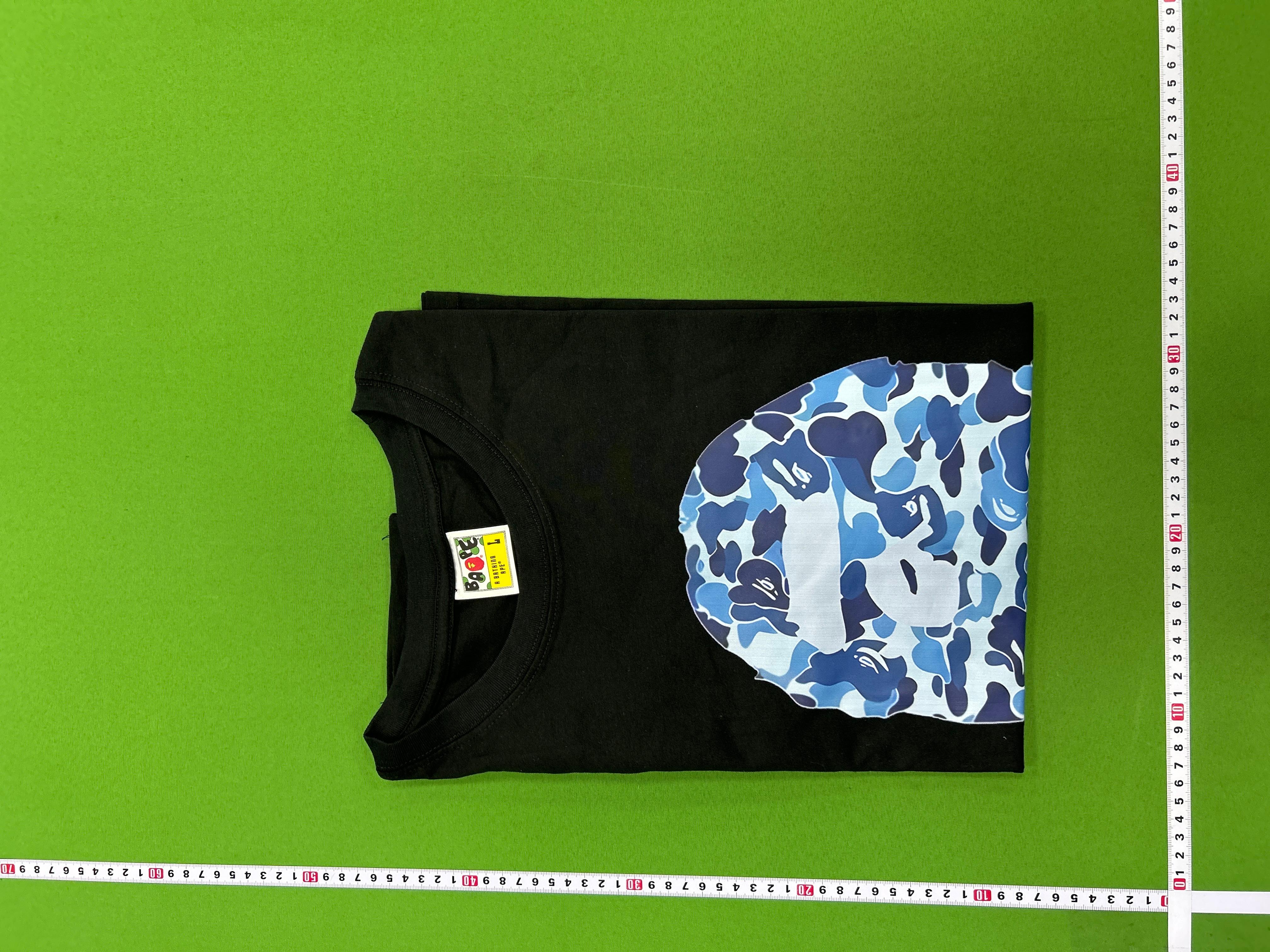 Foto QC 1 de BAPE Camo Ape Head By Bathing Ape T-shirt Black