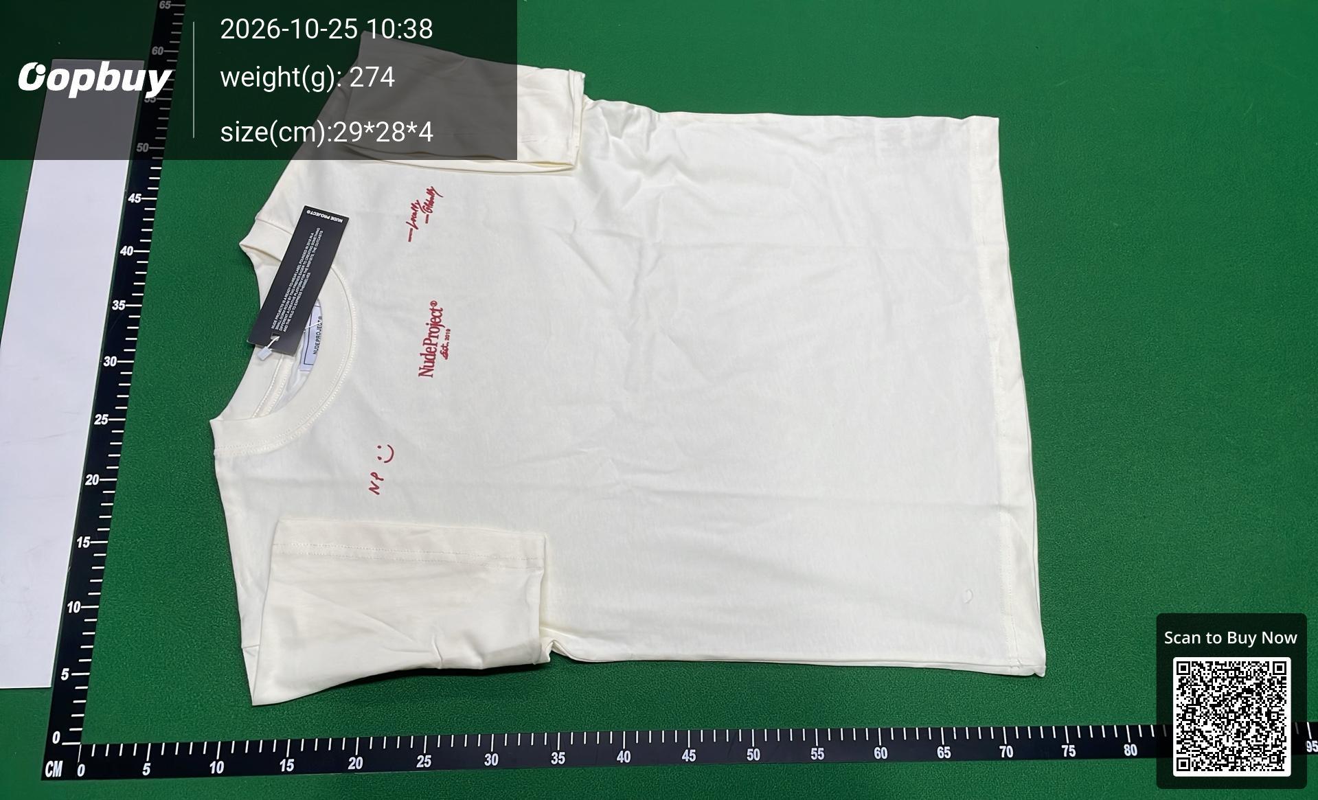 Foto QC 6 de Nude Project Globally T-shirt White