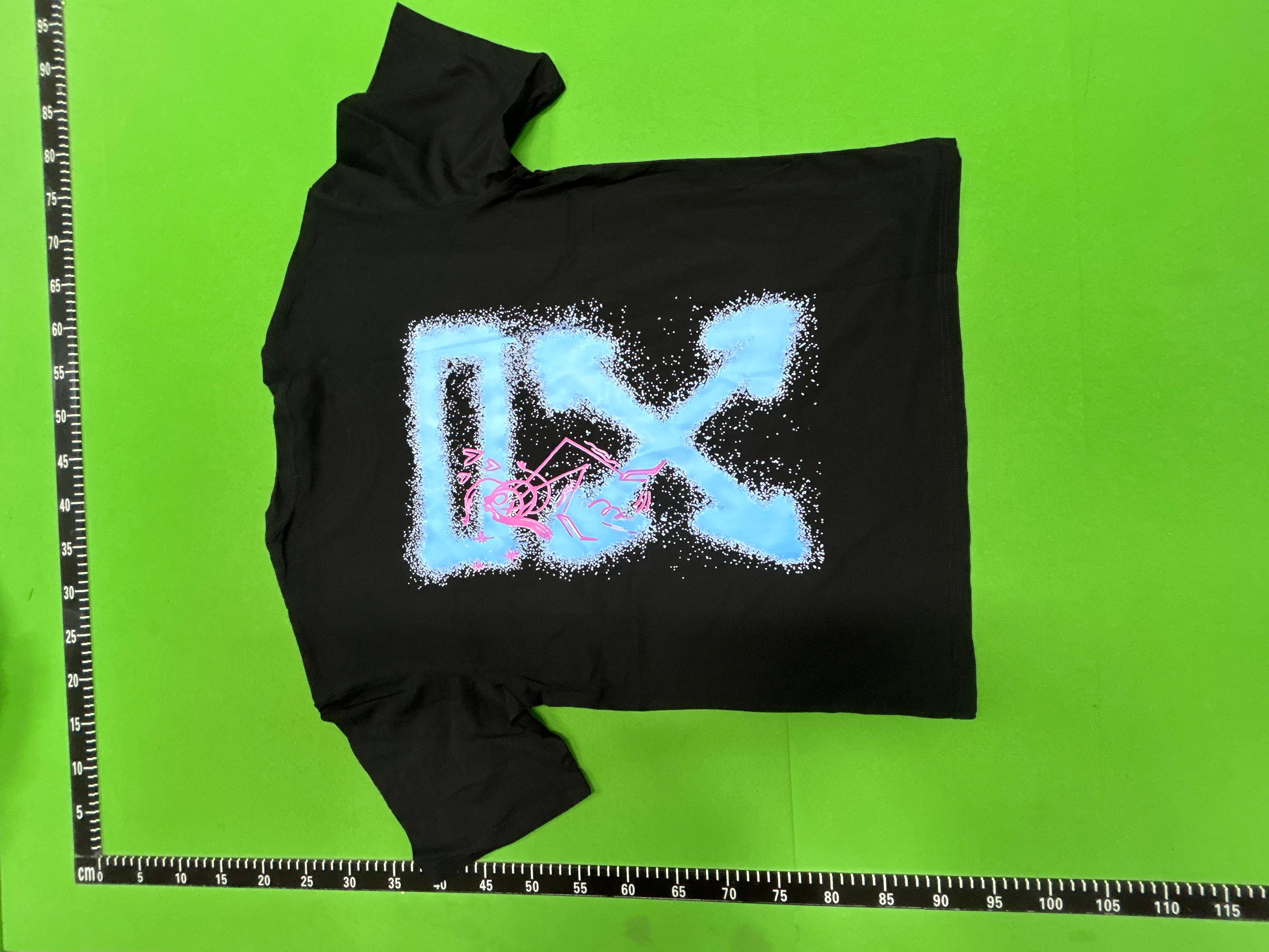 Foto QC 7 de Off-White Seeing Things T-shirt Brushed Arrows Black