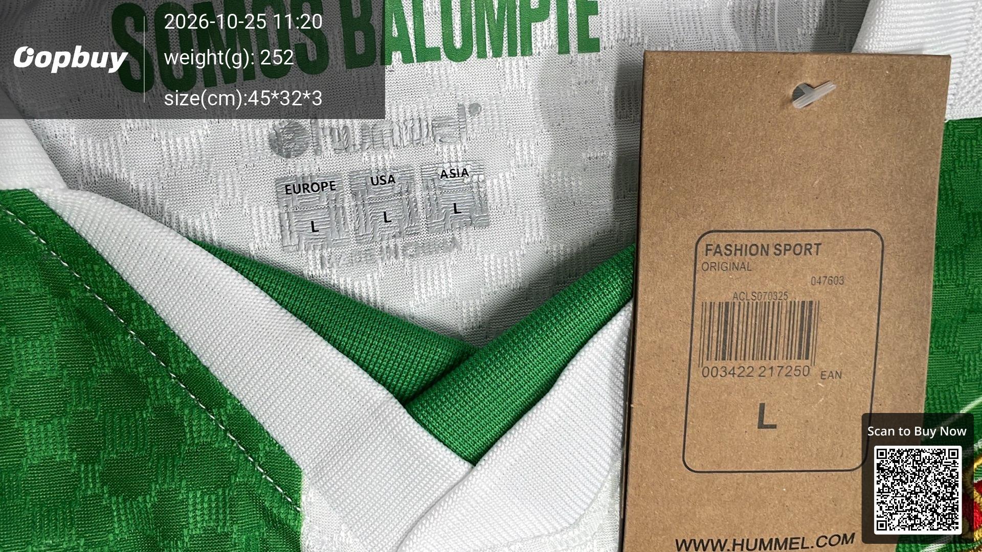 Foto QC 1 de Front Runner x Real Betis Retro 1993/94 Home Jersey Green