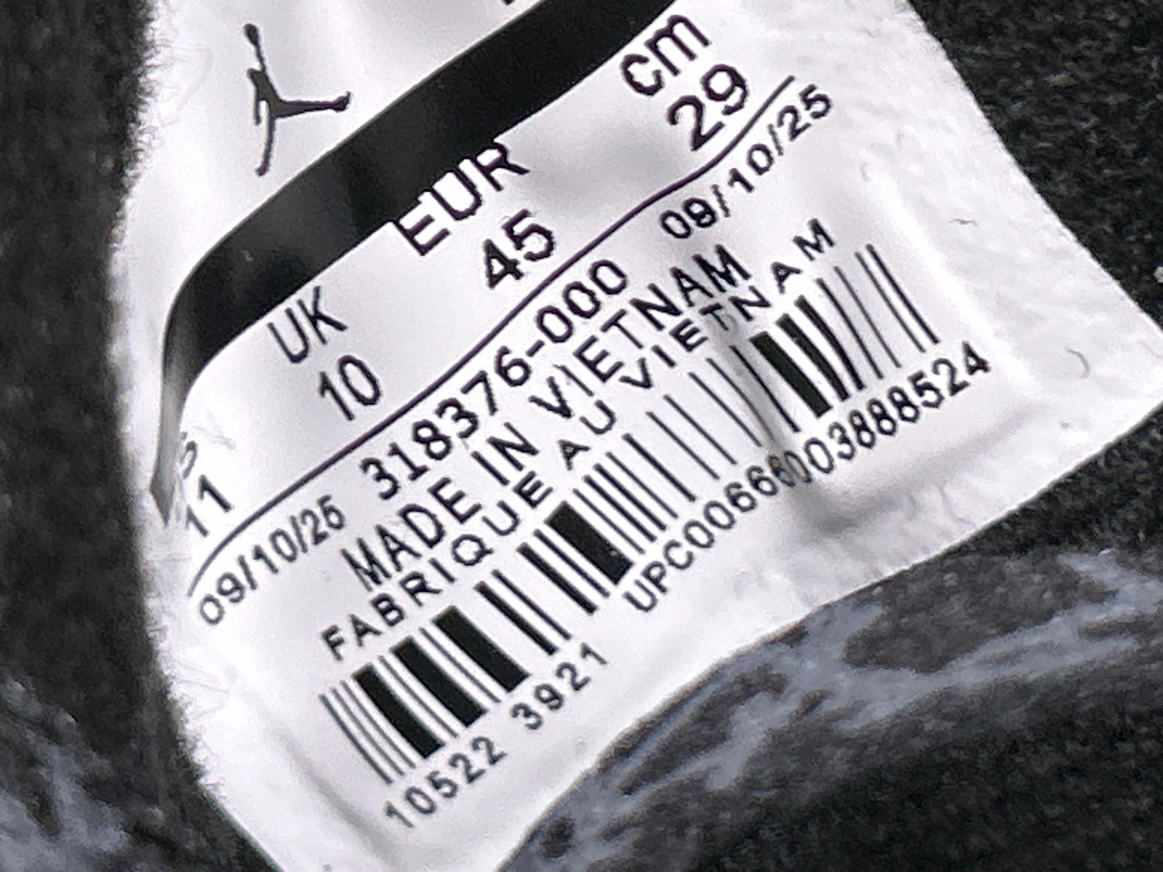 Foto QC 6 de Jordan 3 Retro Black Cat 136064-002