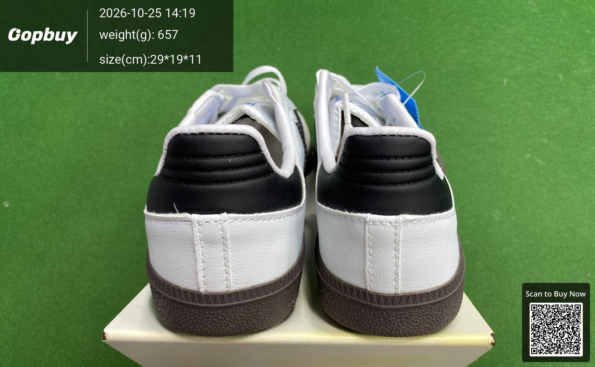 Foto QC 3 de adidas Samba OG Cloud White Core Black B75806