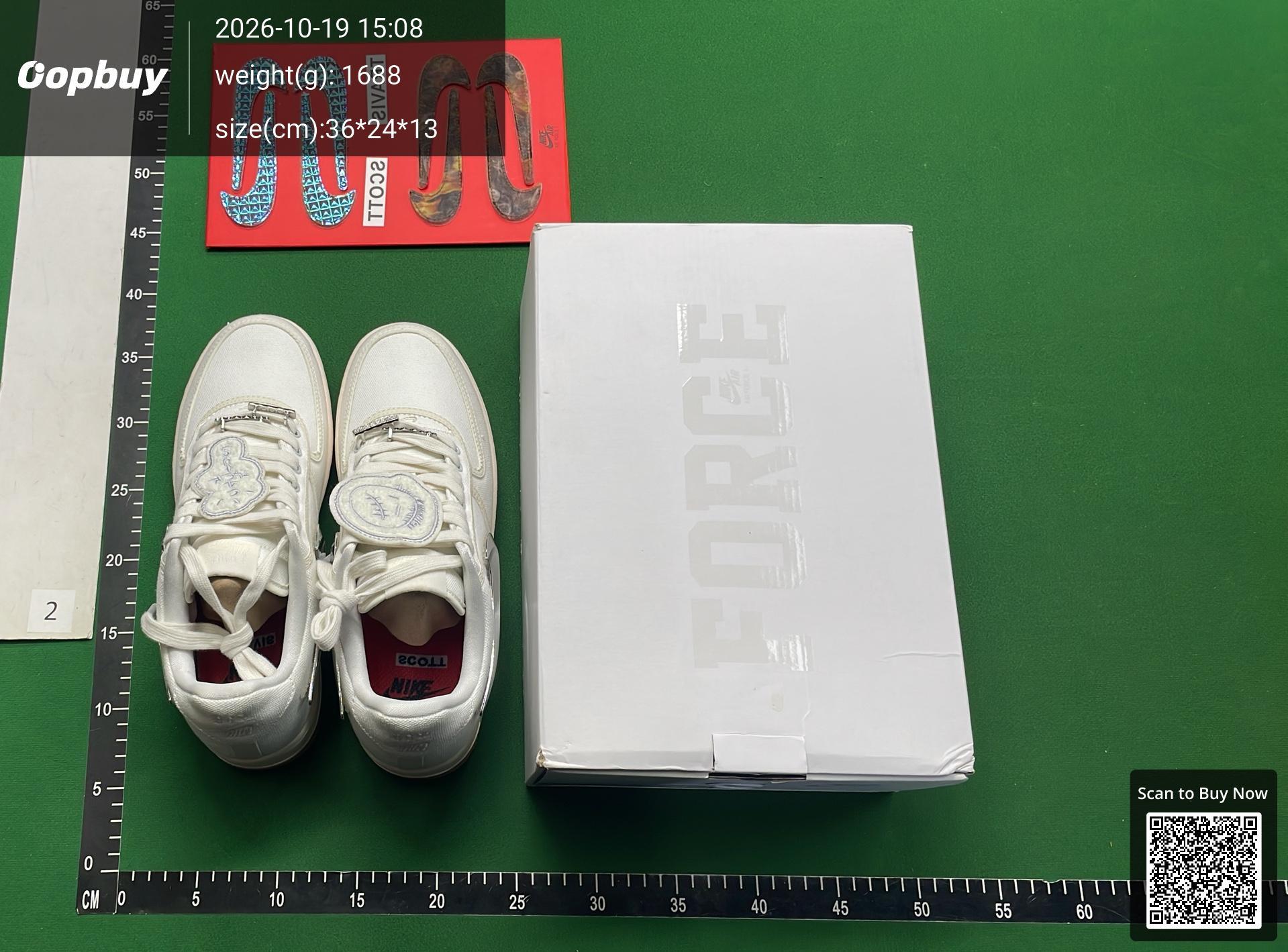 Foto QC 1 de Nike Air Force 1 Low CPFM Cactus Plant Flea Market Black