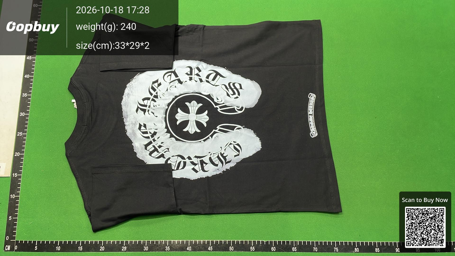 Foto QC 3 de Chrome Hearts T-shirt Multi Color Horseshoe White