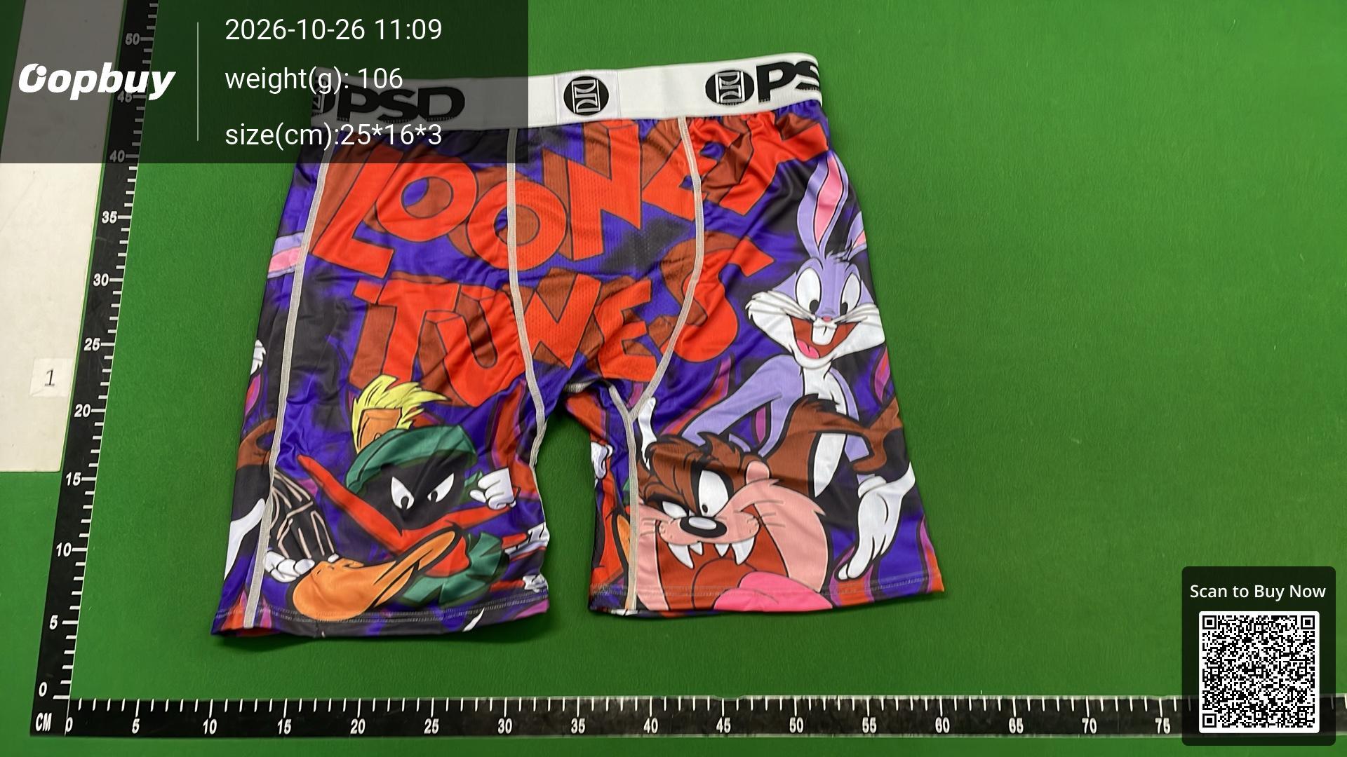 Foto QC 7 de PSD Underwear Boxer Briefs Money Print