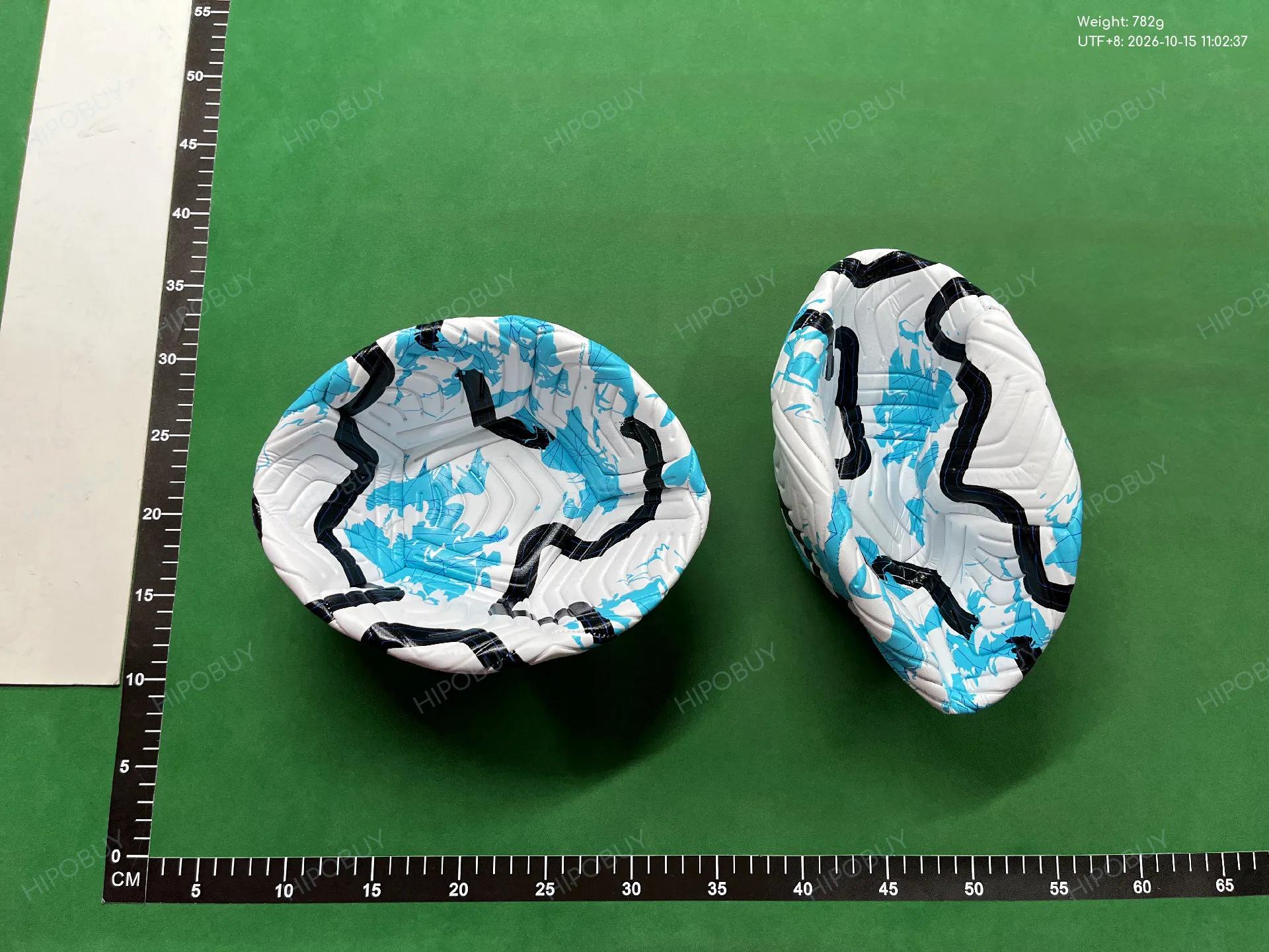 Foto QC 3 de Generic Star Pattern Soccer Ball Size 5 White/Blue/Black