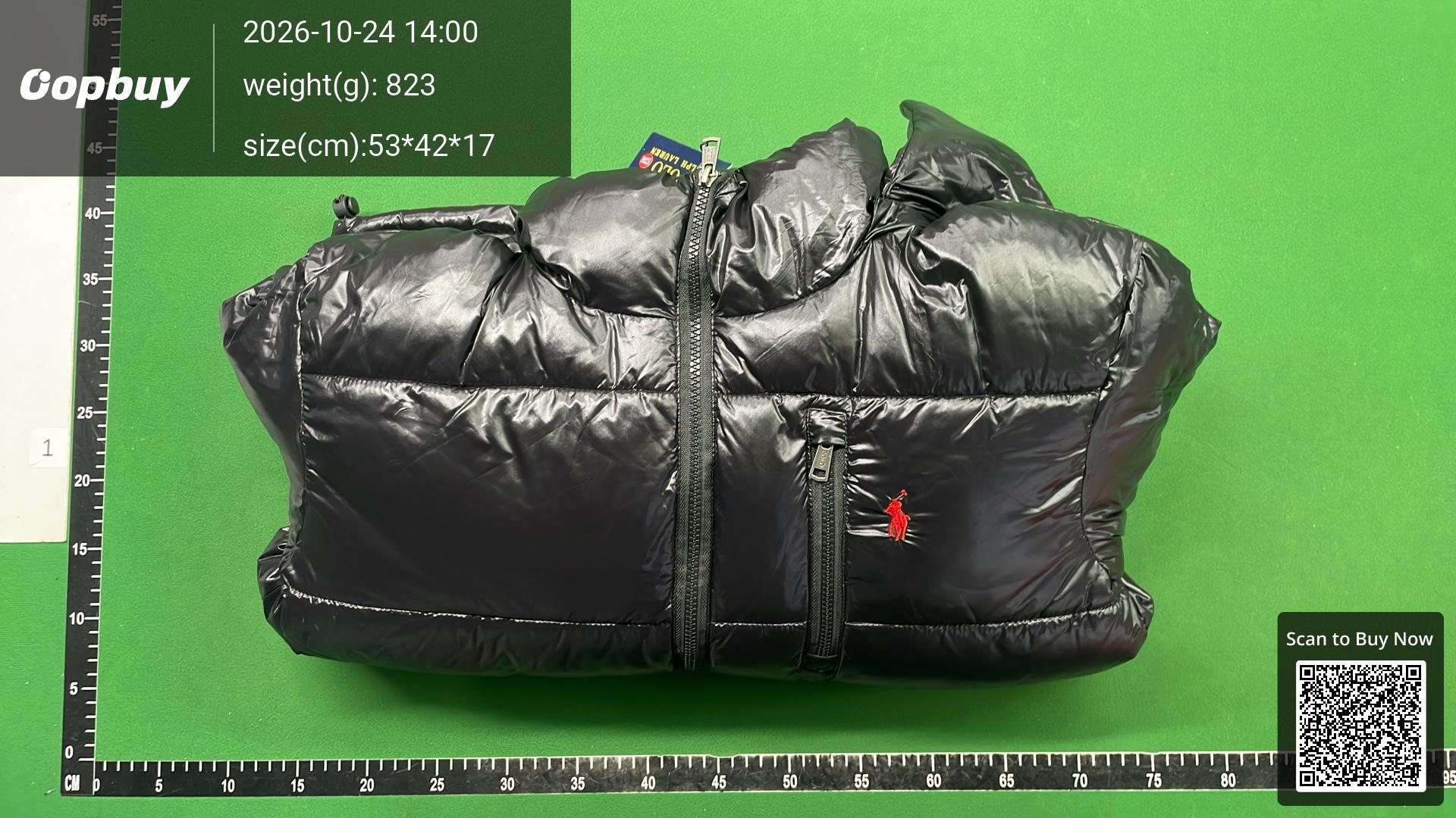 Foto QC 4 de Polo Ralph Lauren Down Jacket Hooded Black
