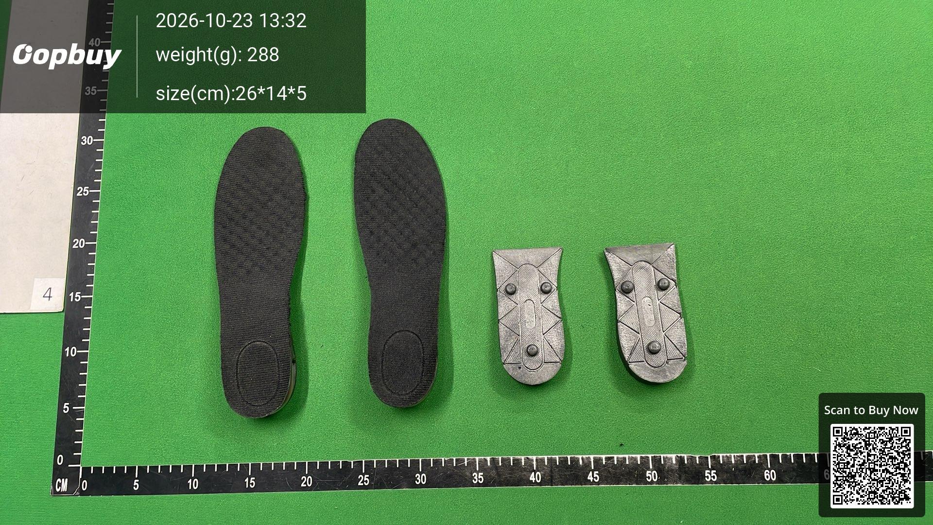 Foto QC 3 de Other Height Increasing Insoles (4-Layer 9cm) Black