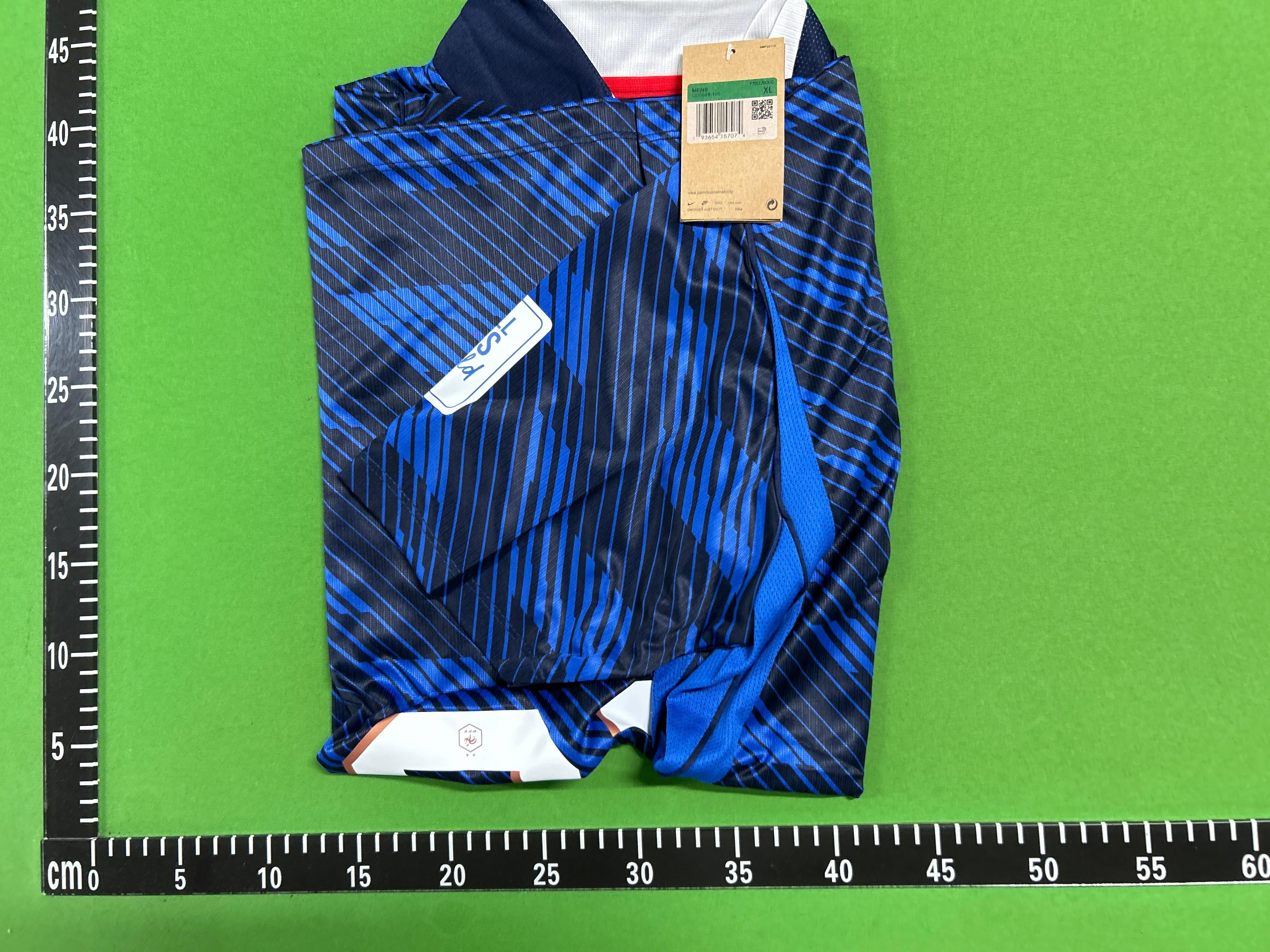 Foto QC 5 de Nike x France National Team 2026 Home Akliouche 25 Jersey Blue