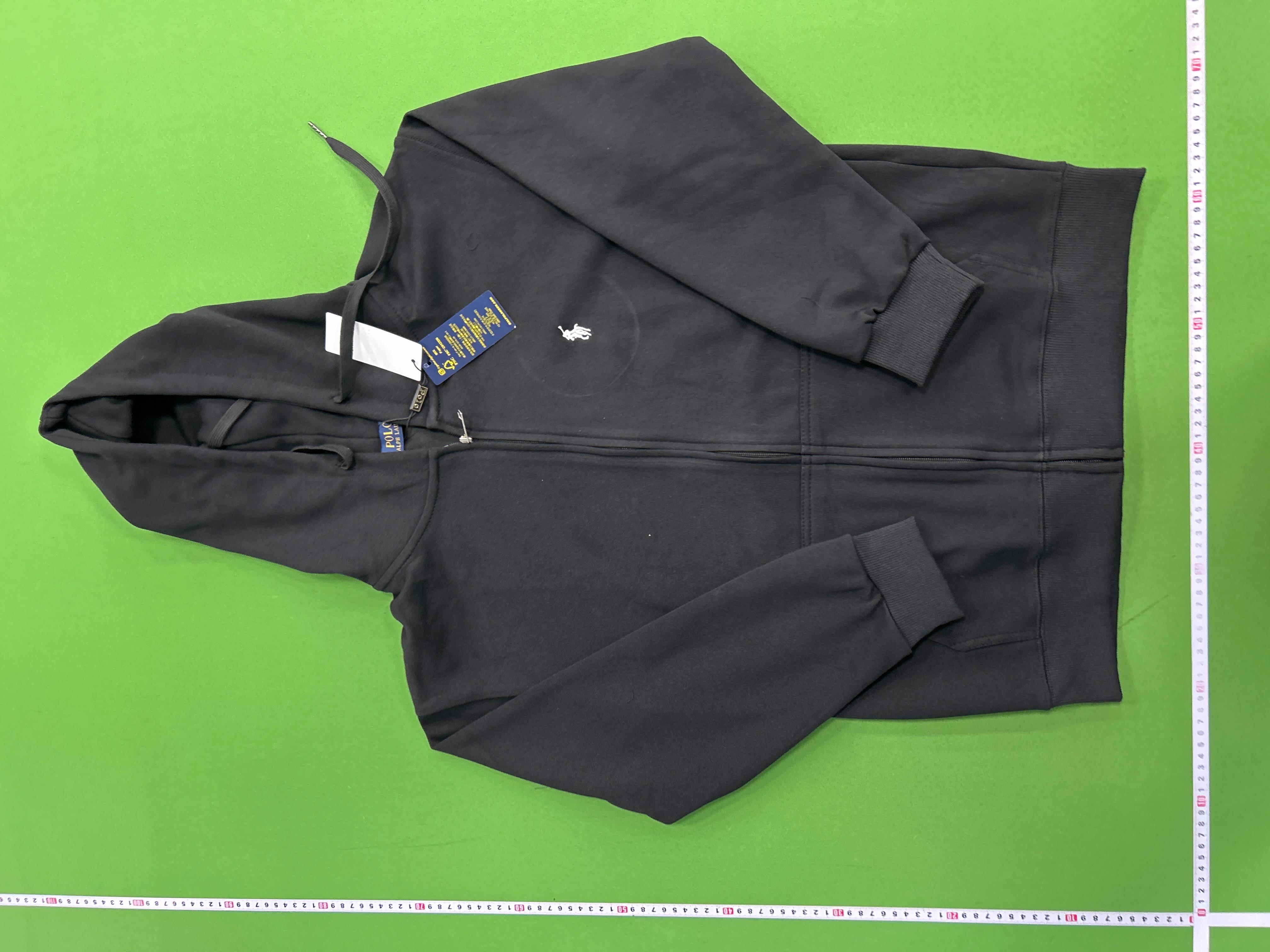 Foto QC 3 de Polo Ralph Lauren Zip Sweater Fleece Hooded Olive