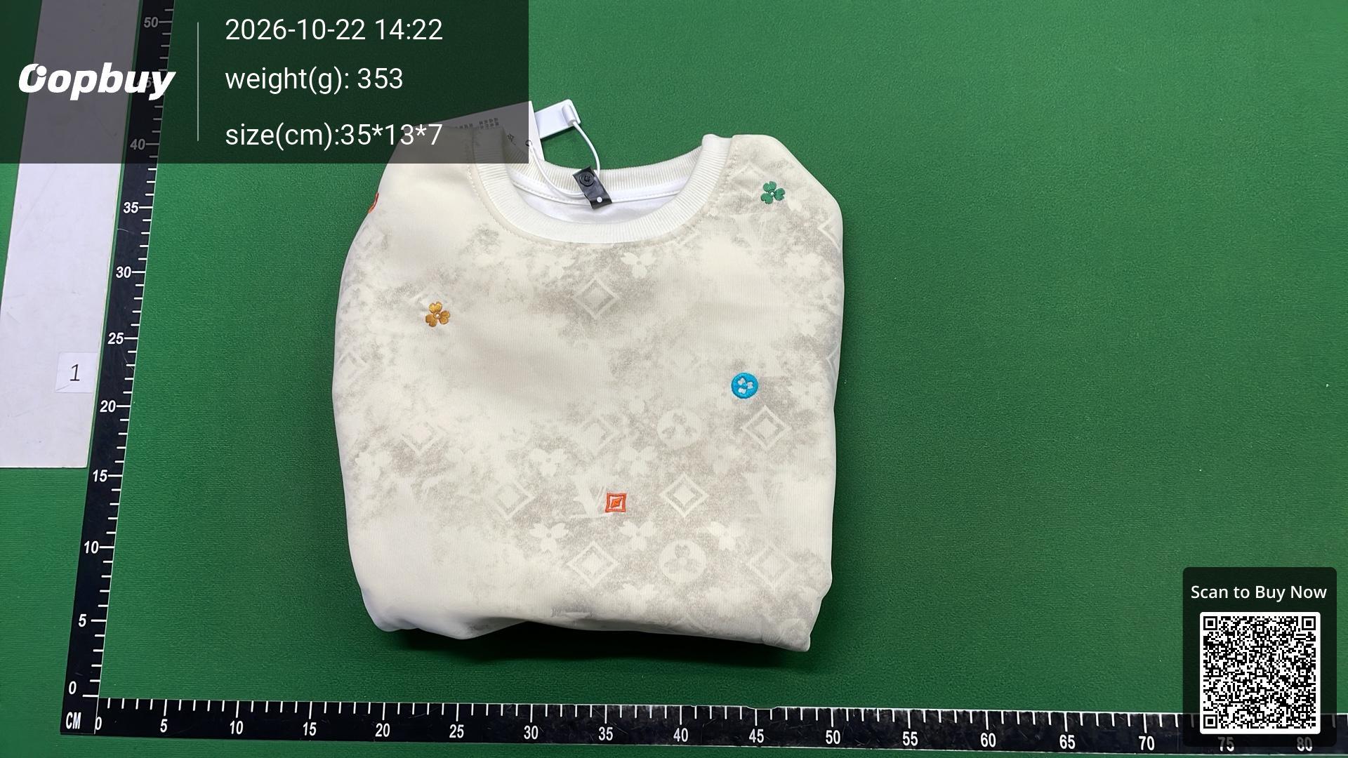 Foto QC 8 de Louis Vuitton Crewneck Sweater Monogram Black