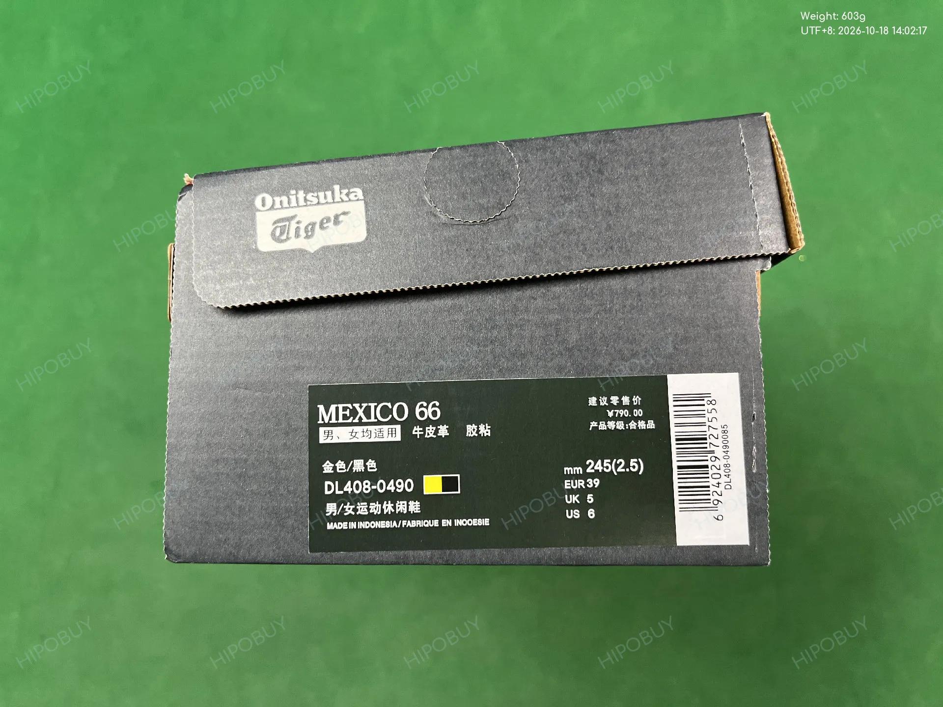 Foto QC 2 de Onitsuka Tiger Mexico 66 Low Yellow Black DL408-0490