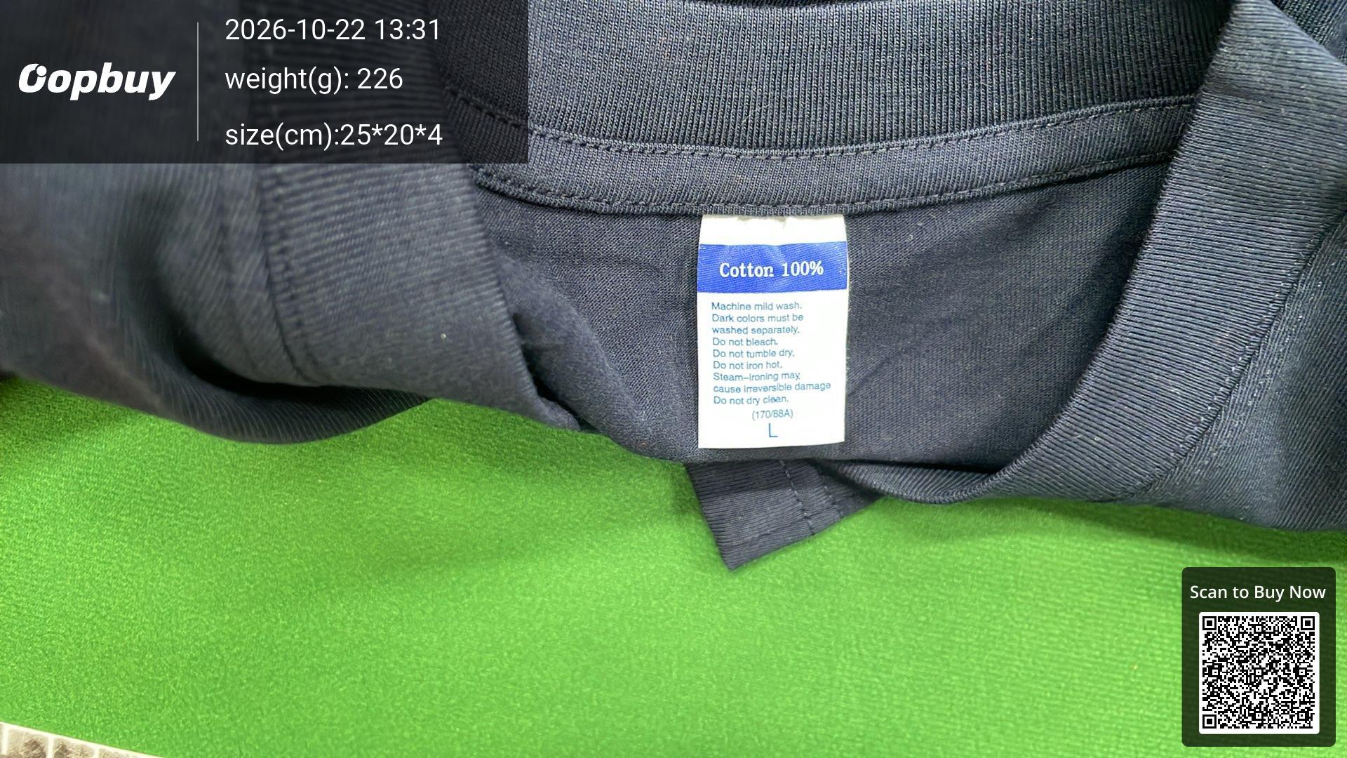 Foto QC 5 de Carhartt T-shirt Script Logo Black