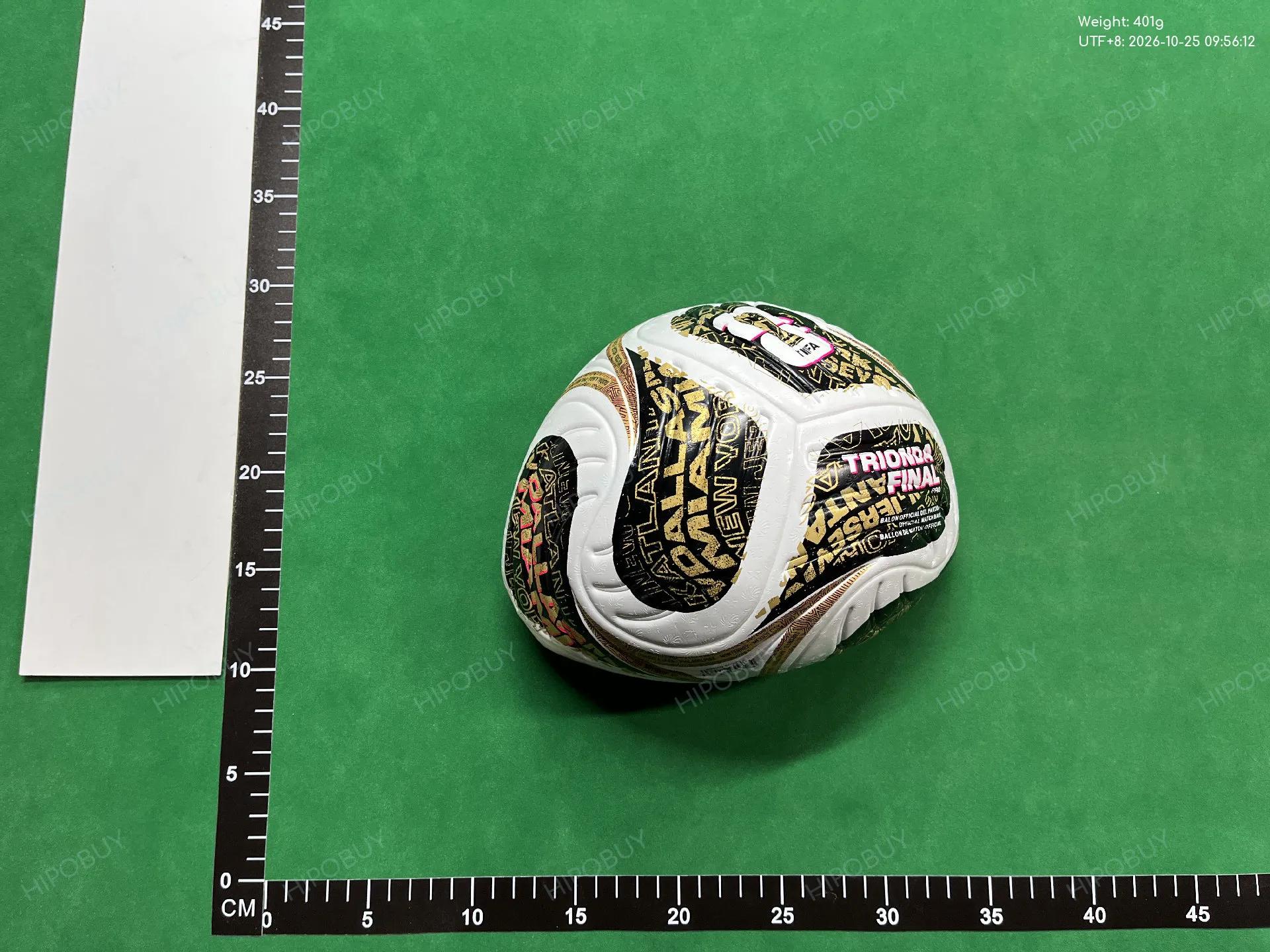 Foto QC 3 de Unbranded 2026 World Cup Style Soccer Ball (Size 5) White/Multicolor
